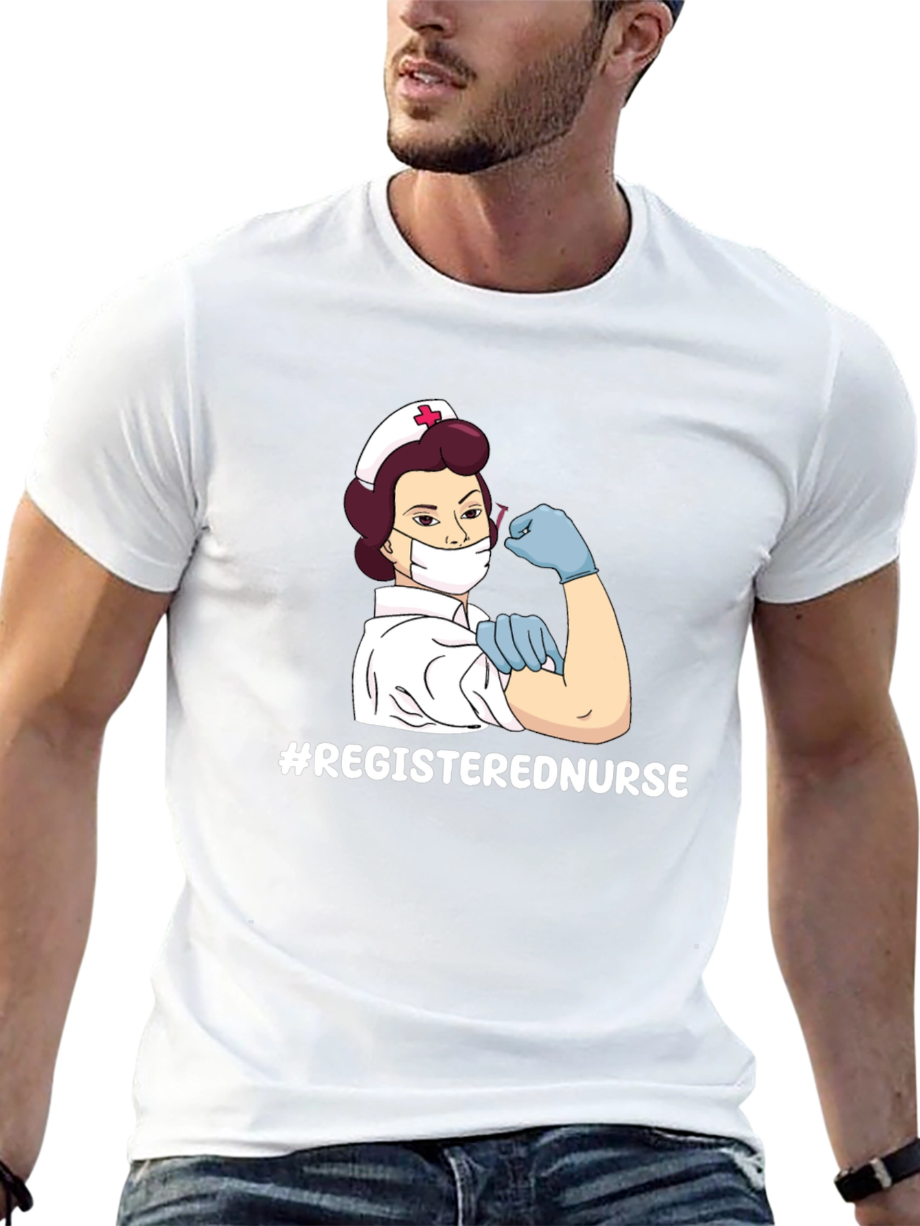 Registered Nurse Graphic T-Shirt - Strong Women Empower!