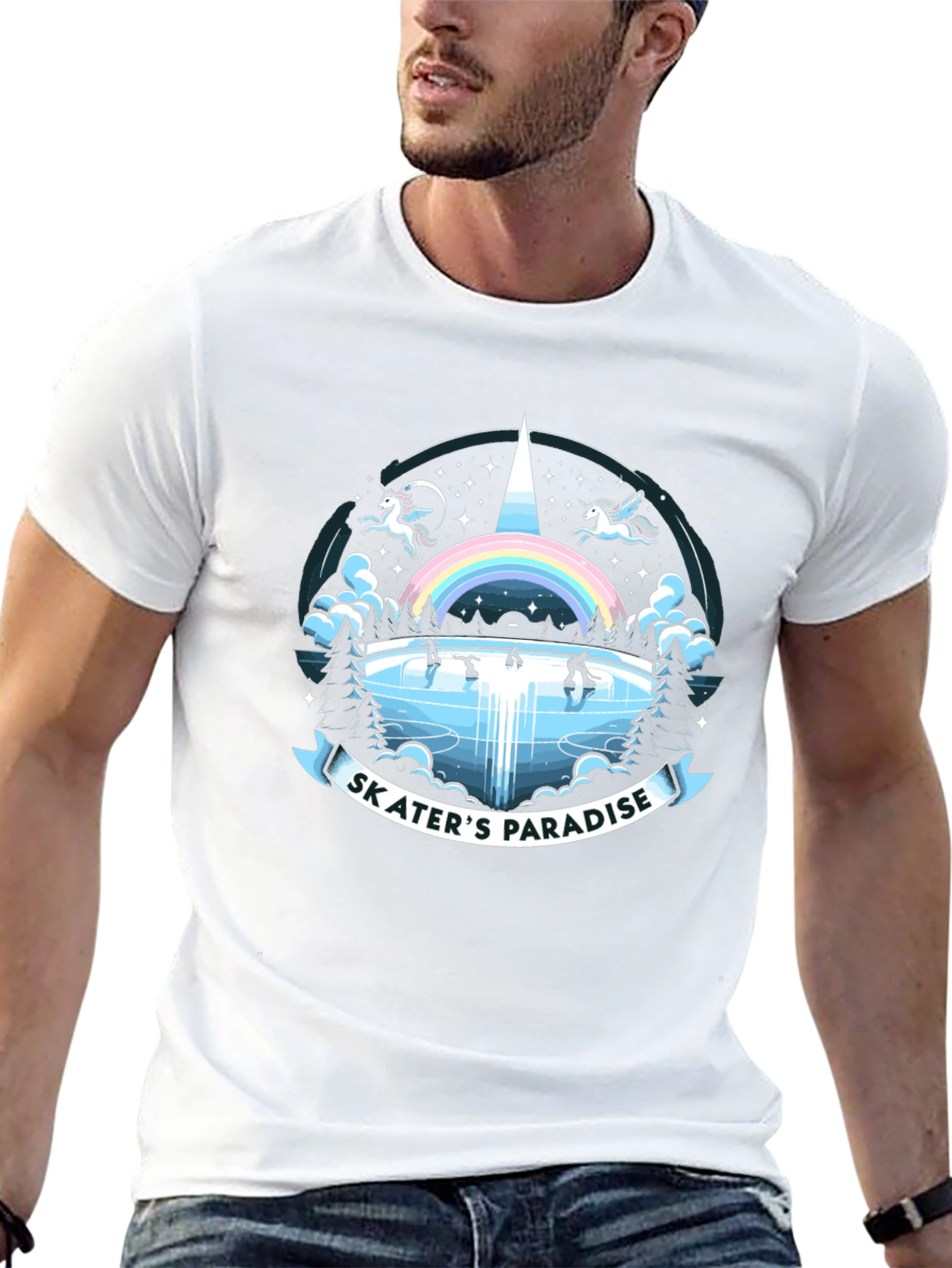 Skaters Paradise Graphic T-Shirt