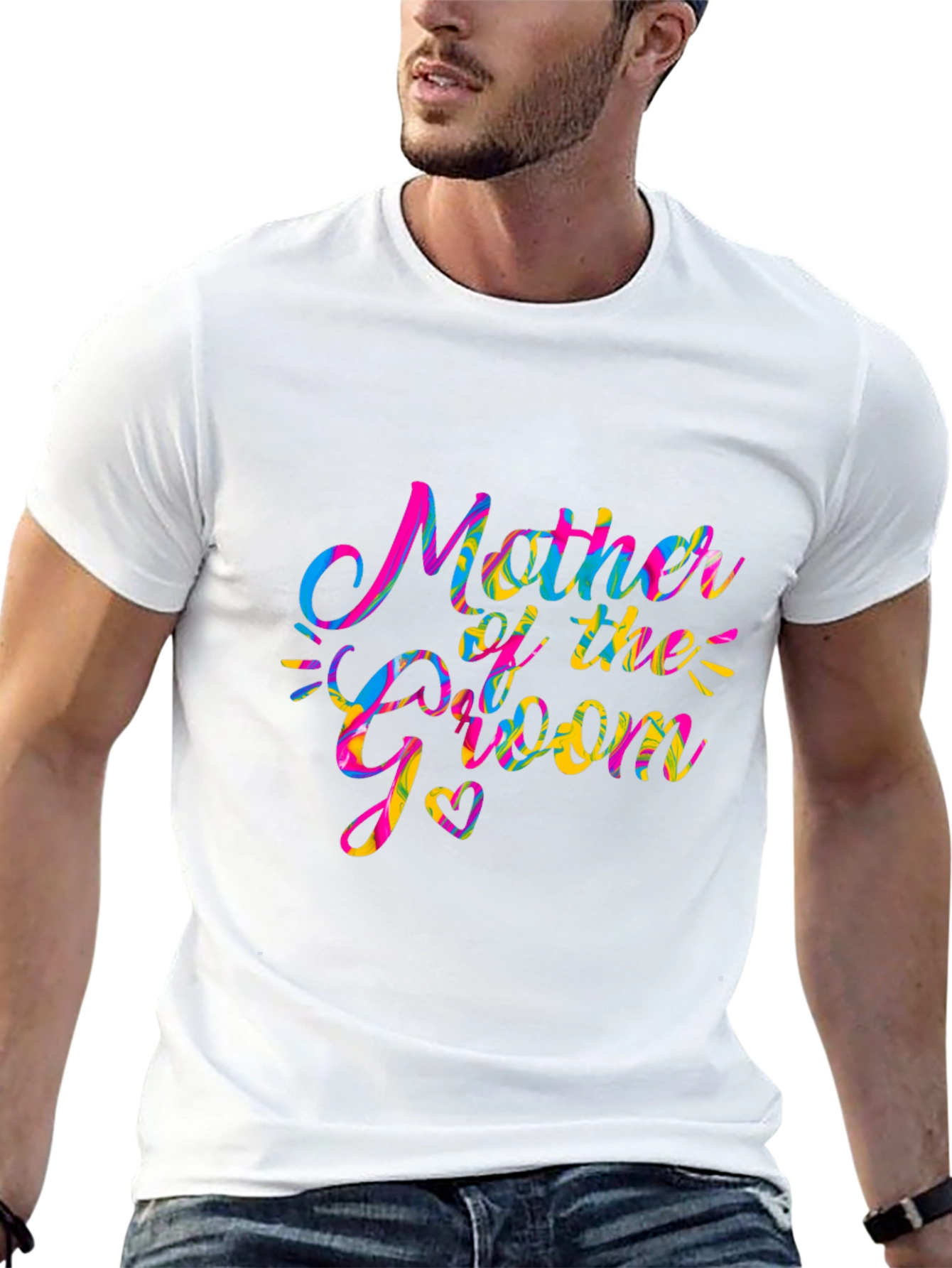 Mother of the Groom Black Graphic Tee