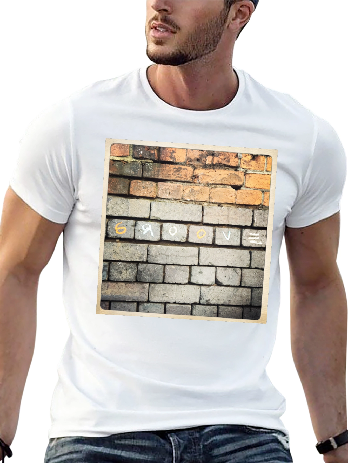 Brick Wall Graphic Tee - Unique Streetwear