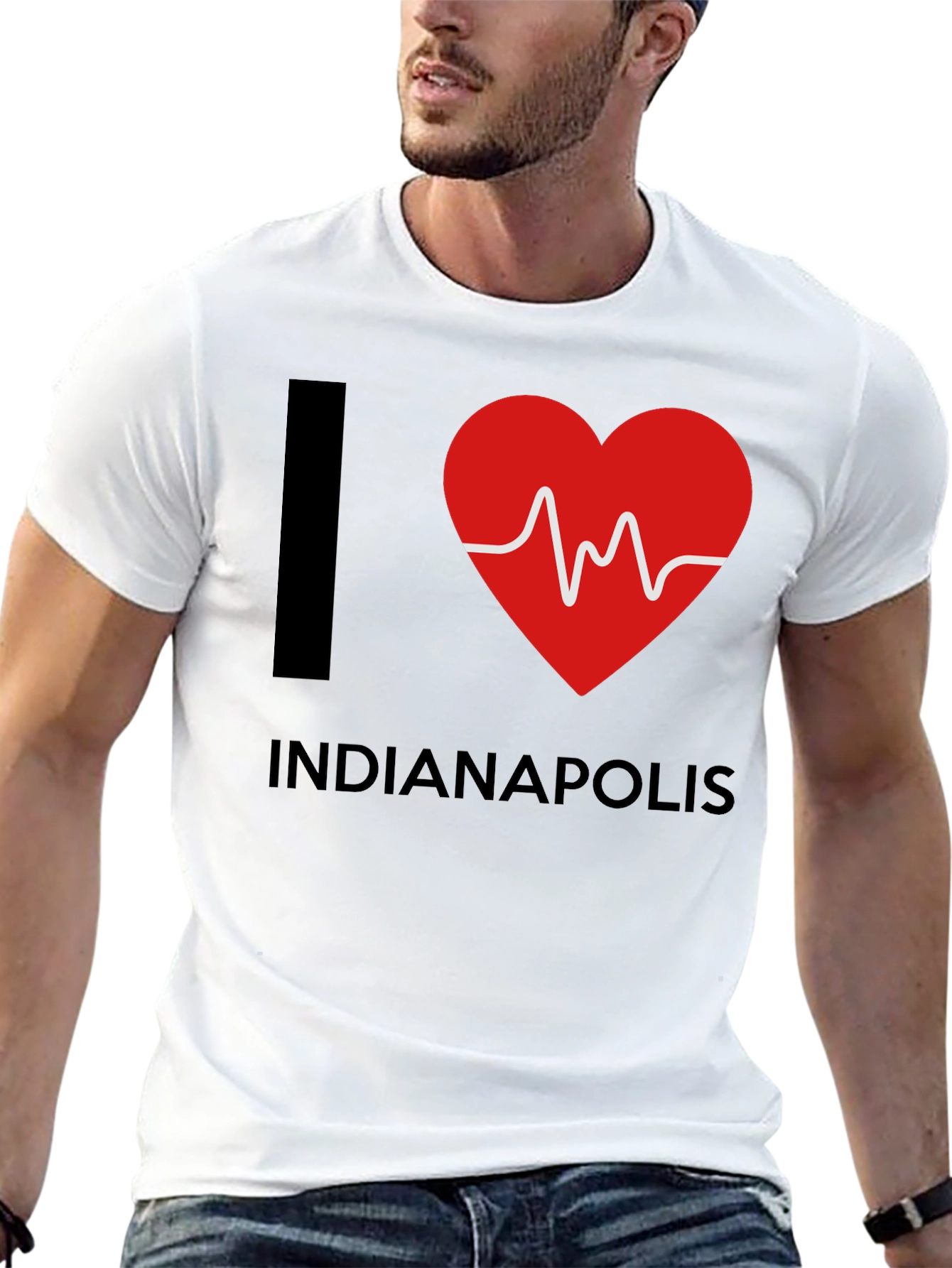 I Heart Indianapolis Graphic Tee