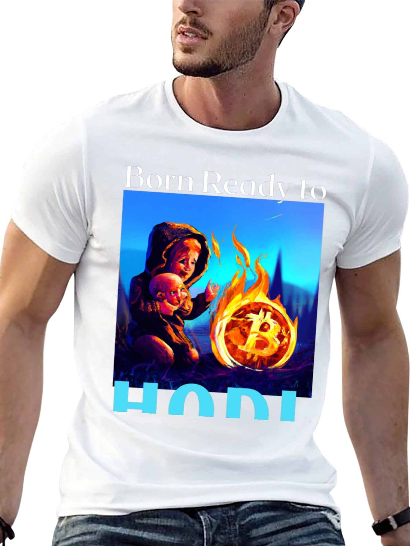 Born Ready to HODL T-Shirt