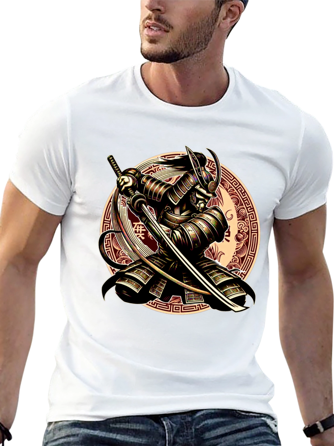 Samurai Warrior Graphic Tee