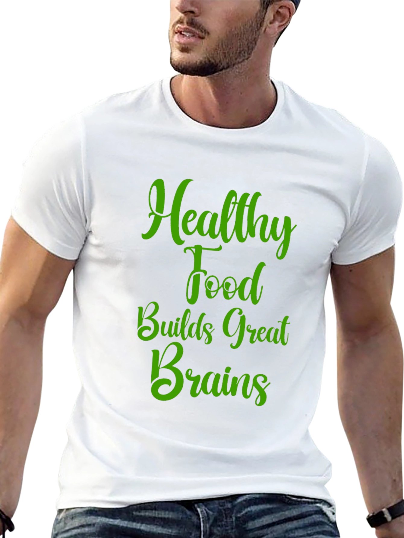 Healthy Food Brains T-Shirt