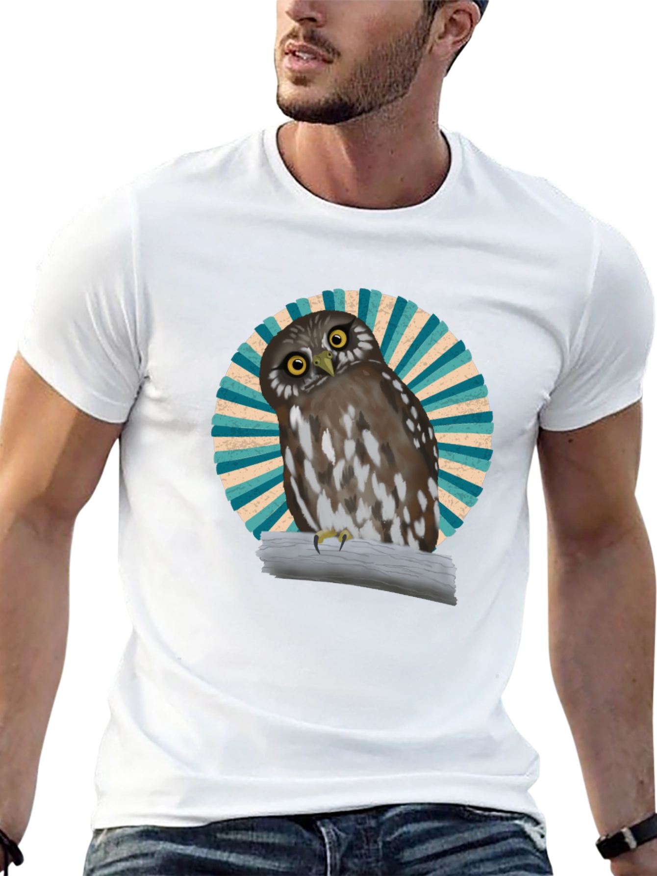 Owl Graphic T-Shirt - Cool Bird Lover Tee