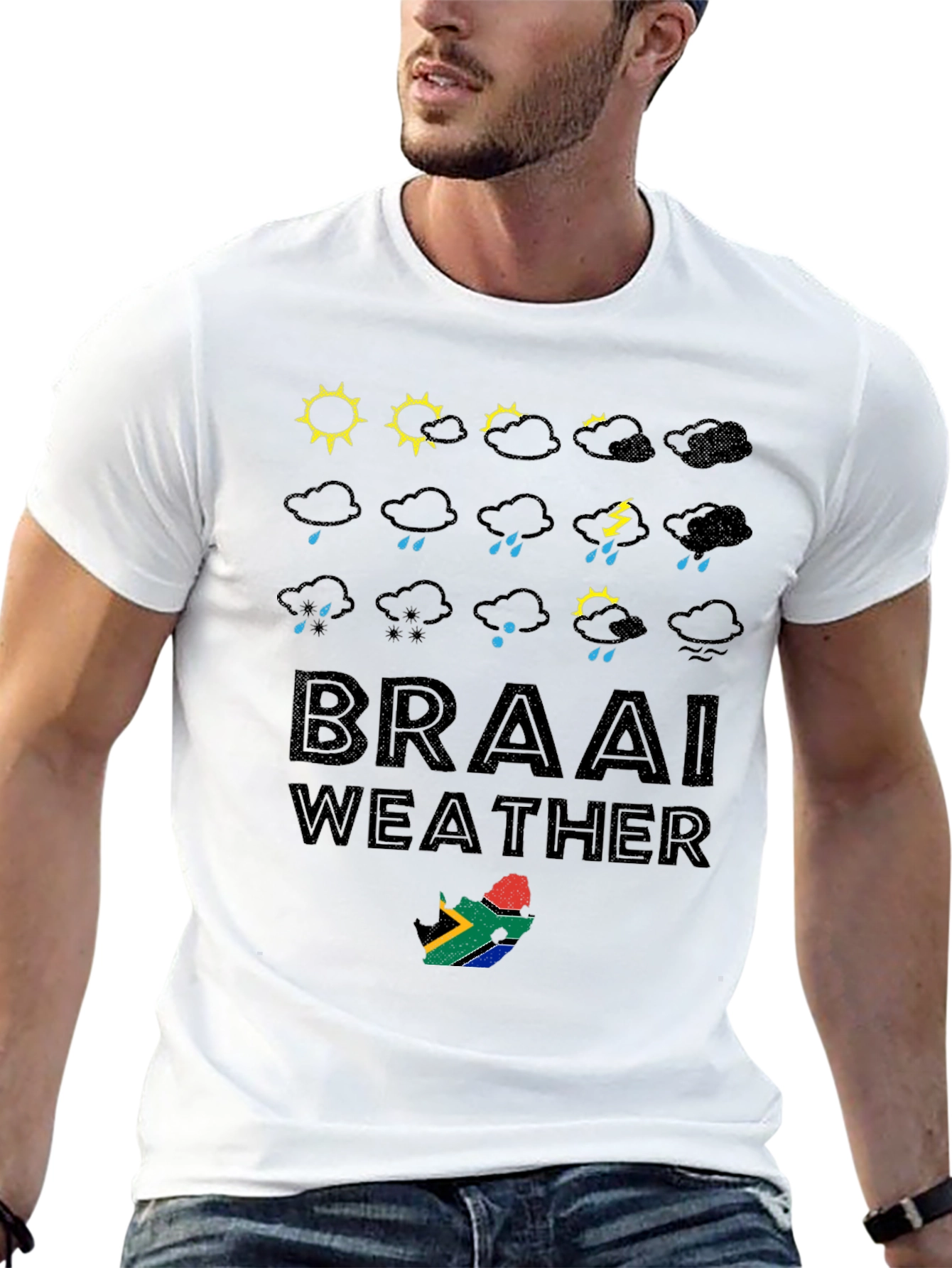 Braai Weather T-Shirt - South Africa BBQ