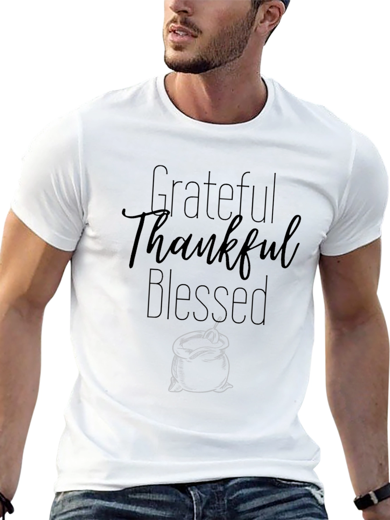 Grateful Thankful Blessed T-Shirt