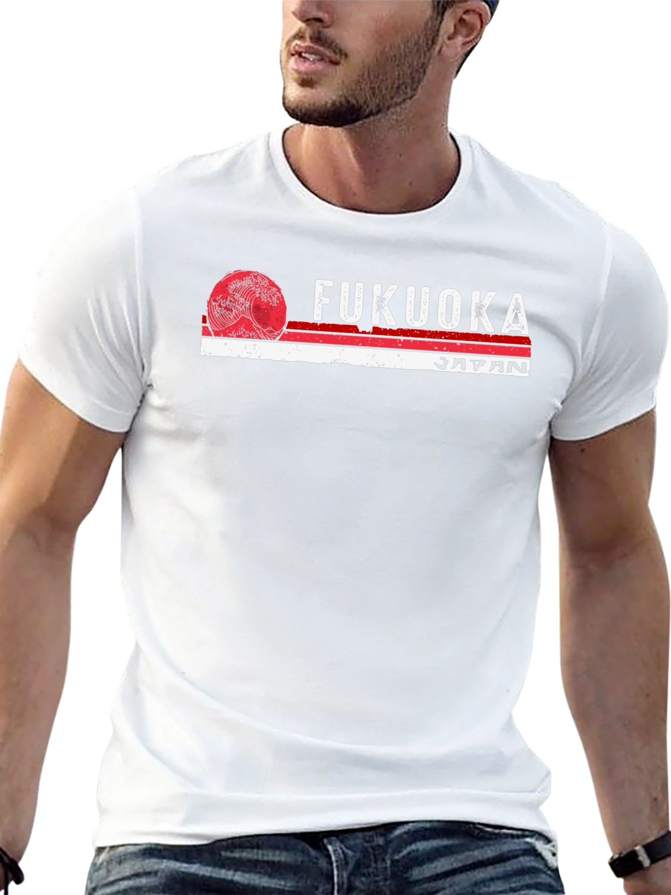 Fukuoka Japan Graphic T-Shirt