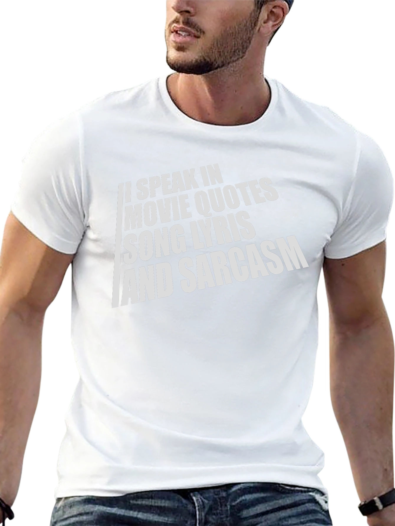 Sarcastic Movie & Song Quote T-Shirt