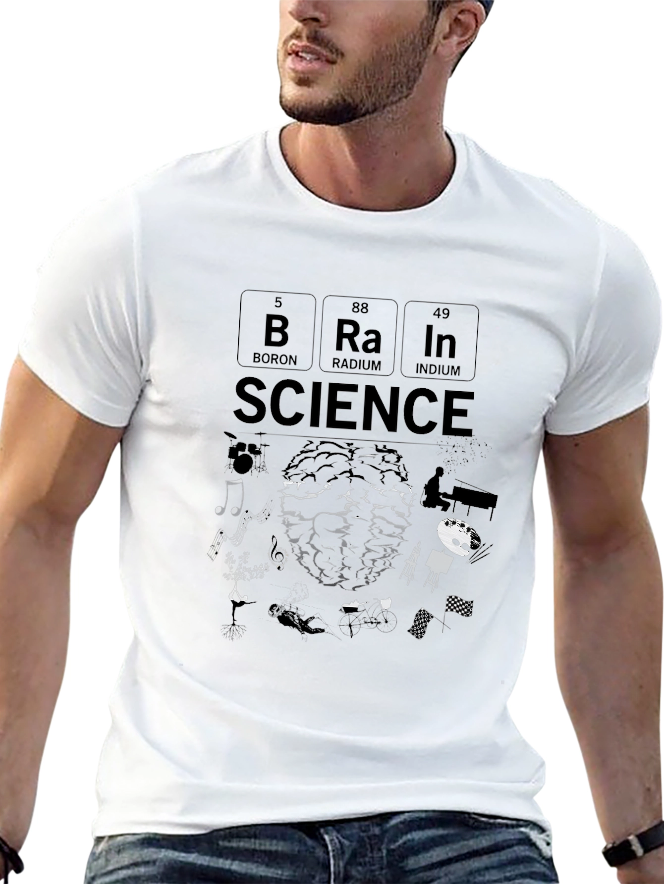 Science Brain T-Shirt - Creative & Unique Design