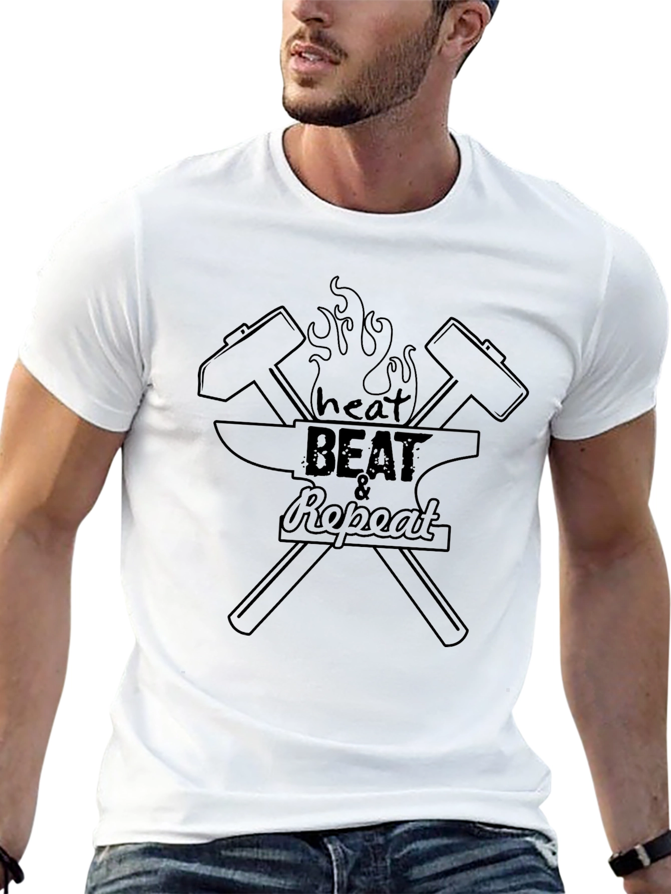 Heat Beat Repeat Blacksmith T-Shirt