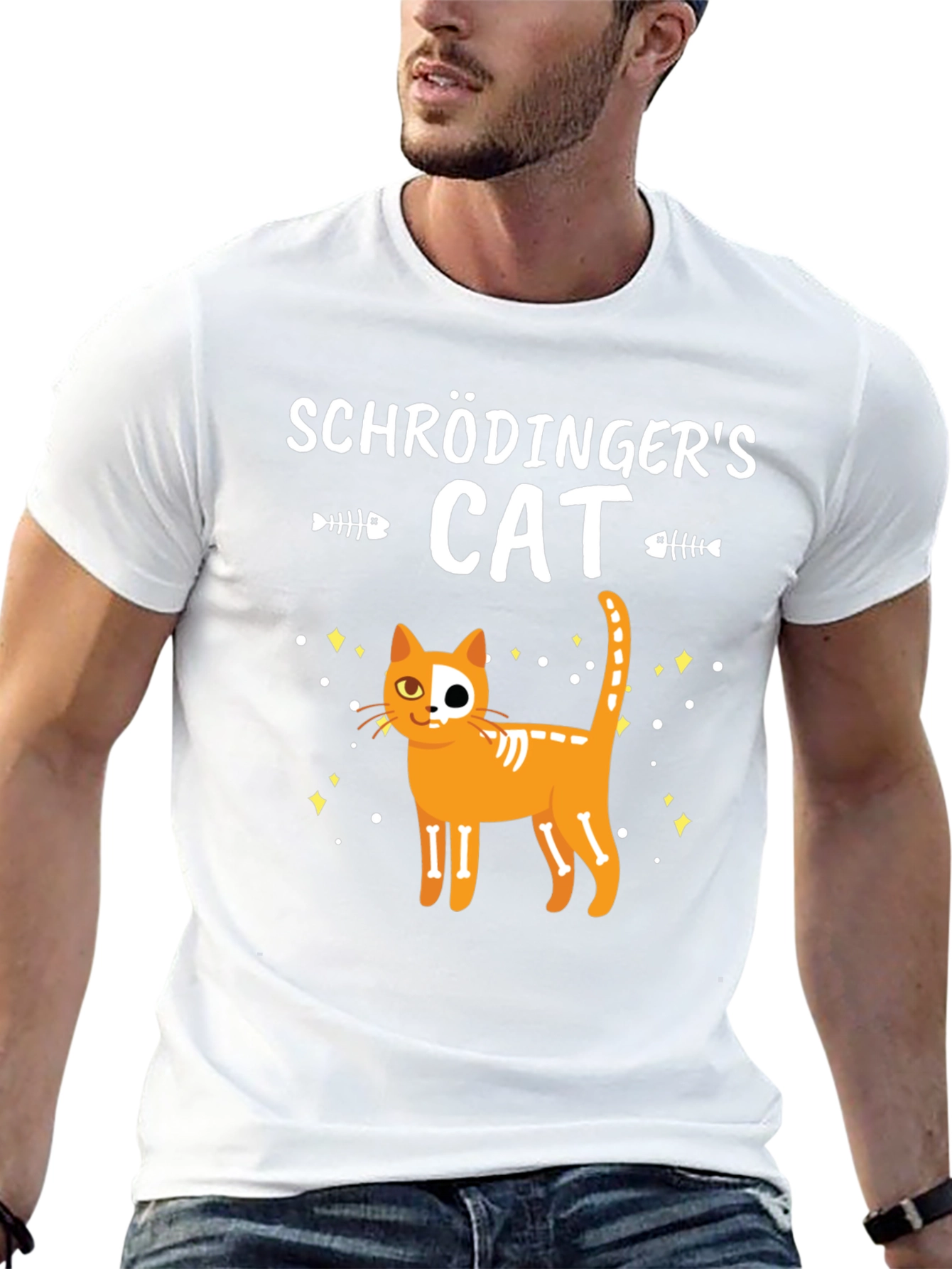 Schrödingers Cat T-Shirt Science Humor Tee