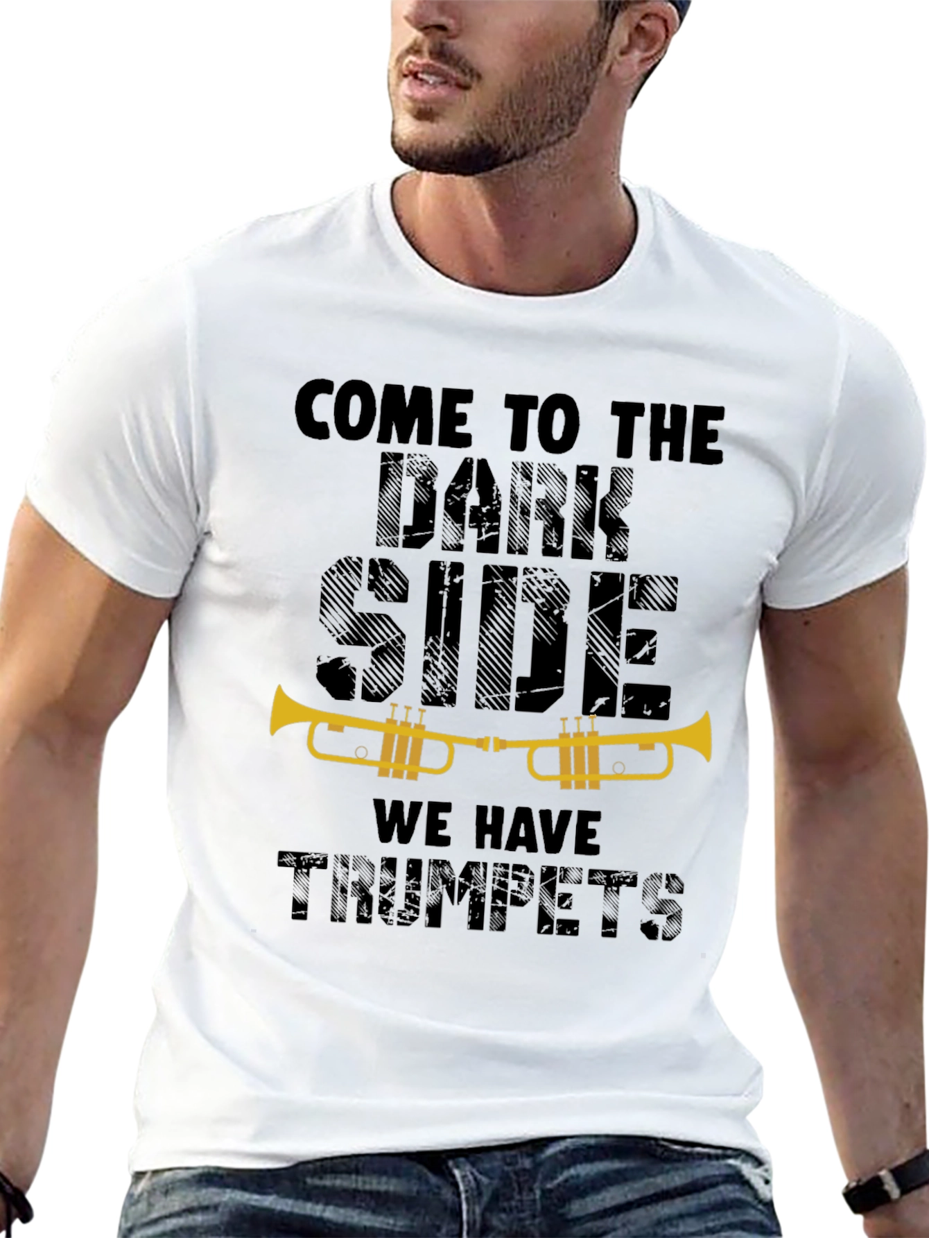 Dark Side Trumpets Graphic T-Shirt