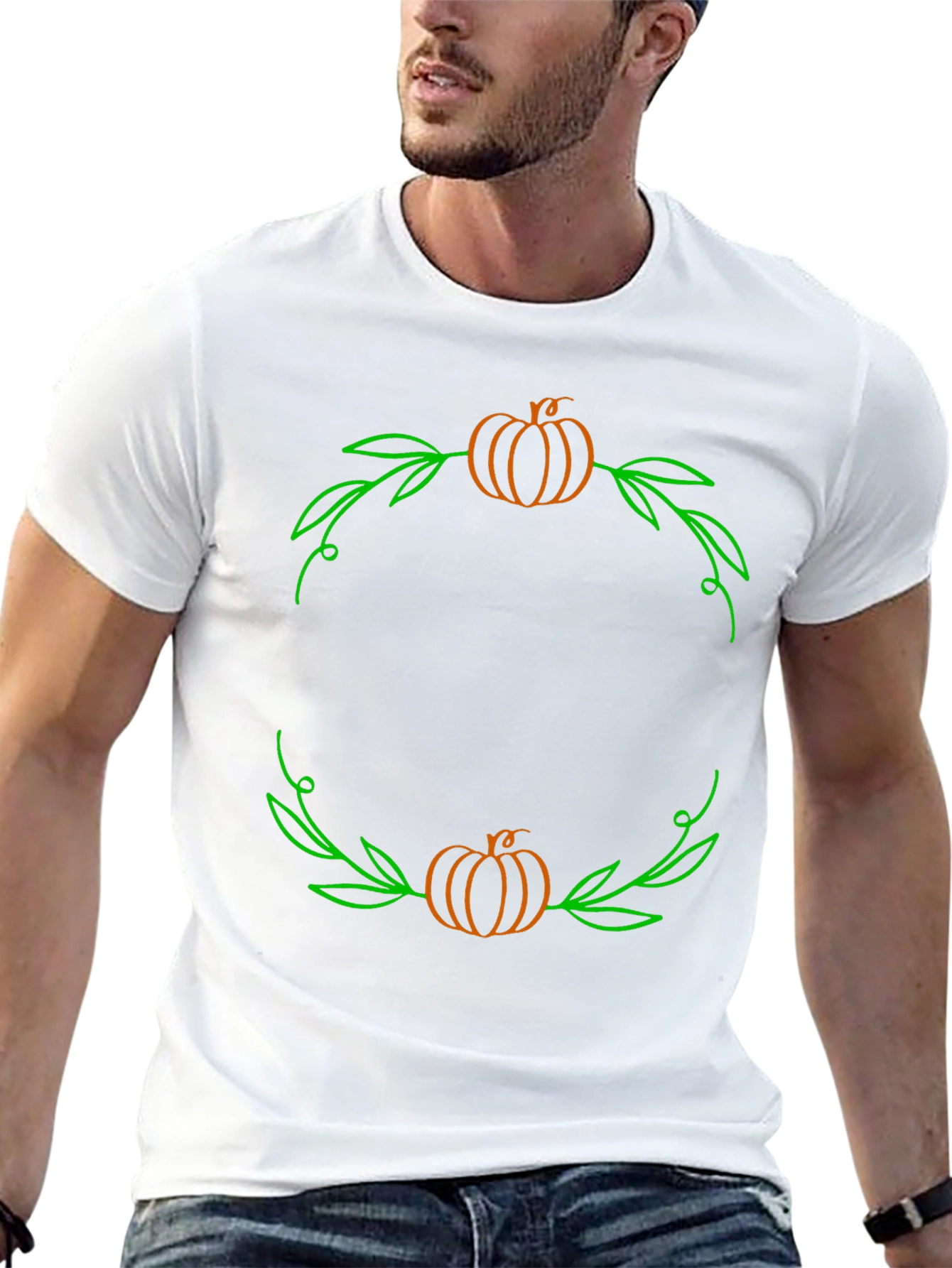 Autumn Pumpkin T-Shirt Fall Harvest Halloween