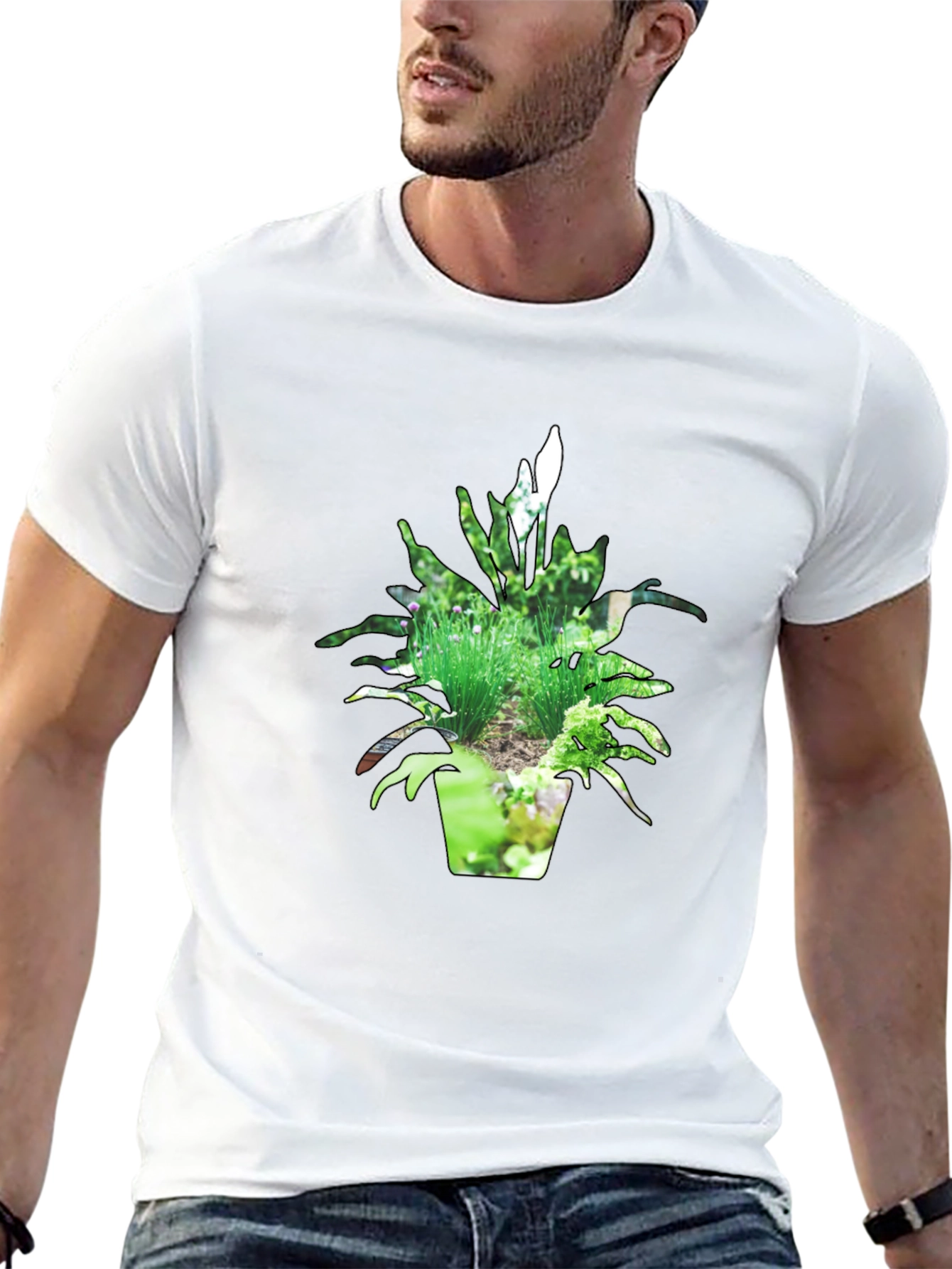 Plant Pot Graphic Tee