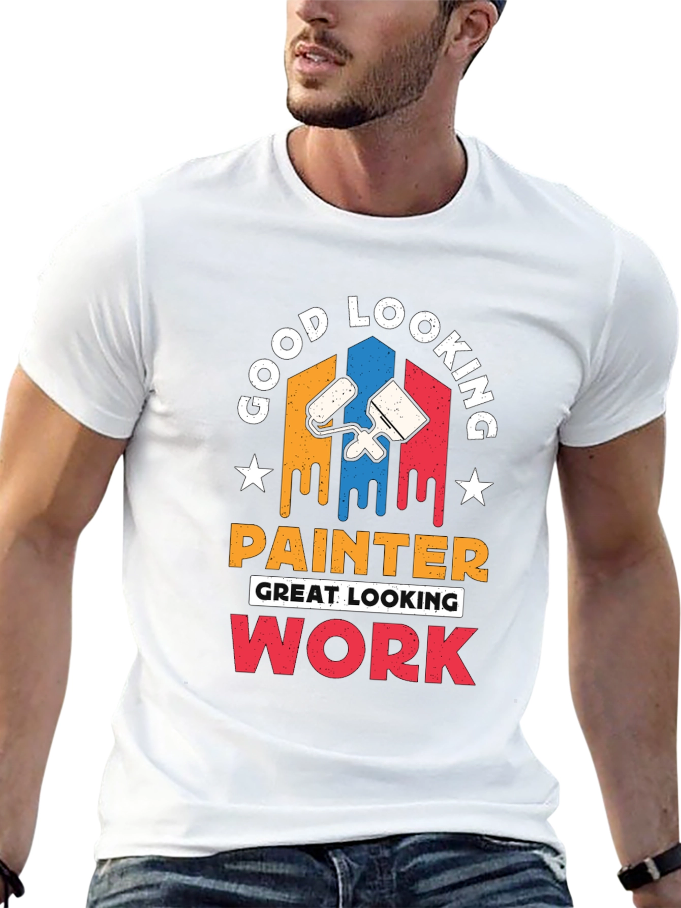Good Looking Painter T-Shirt