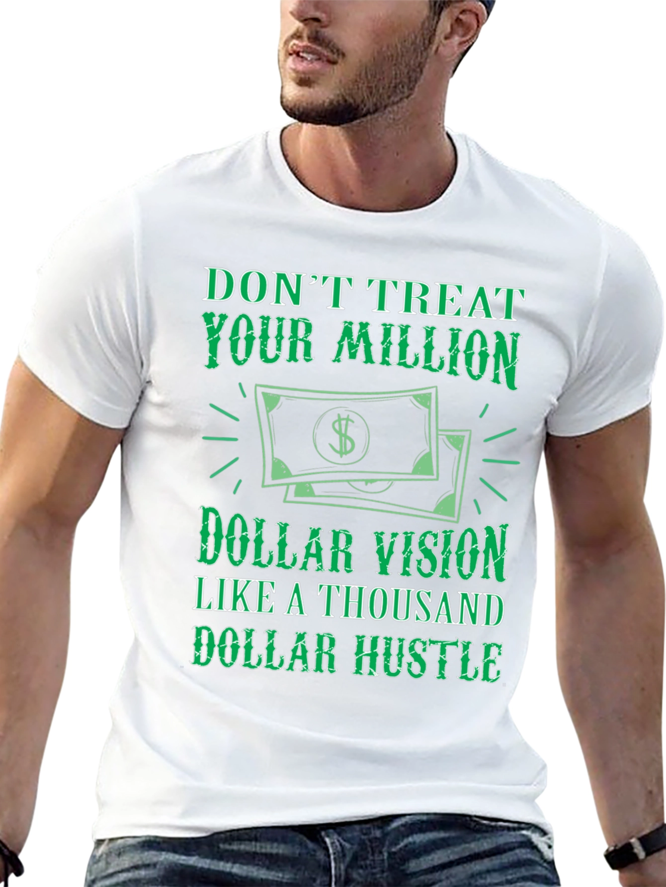 Million Dollar Vision Black Graphic Tee