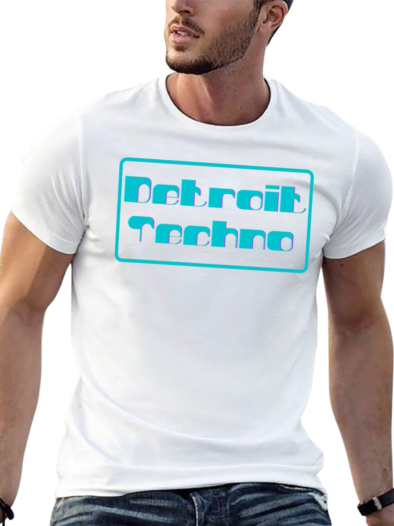 Detroit Techno Graphic T-Shirt - Retro Style
