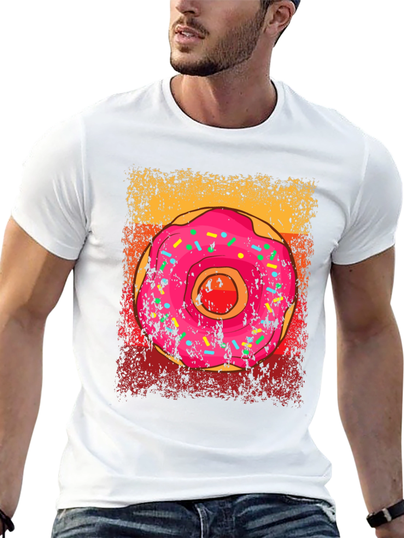 Donut Graphic T-Shirt - Fun & Stylish Tee