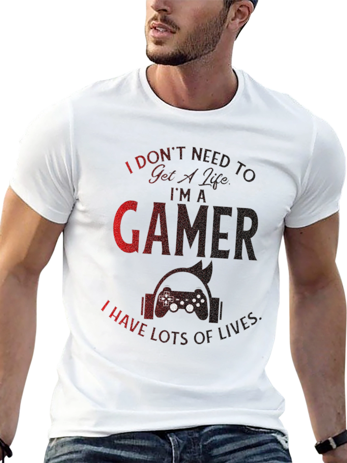 Im A Gamer T-Shirt - Funny Gamer Graphic Tee