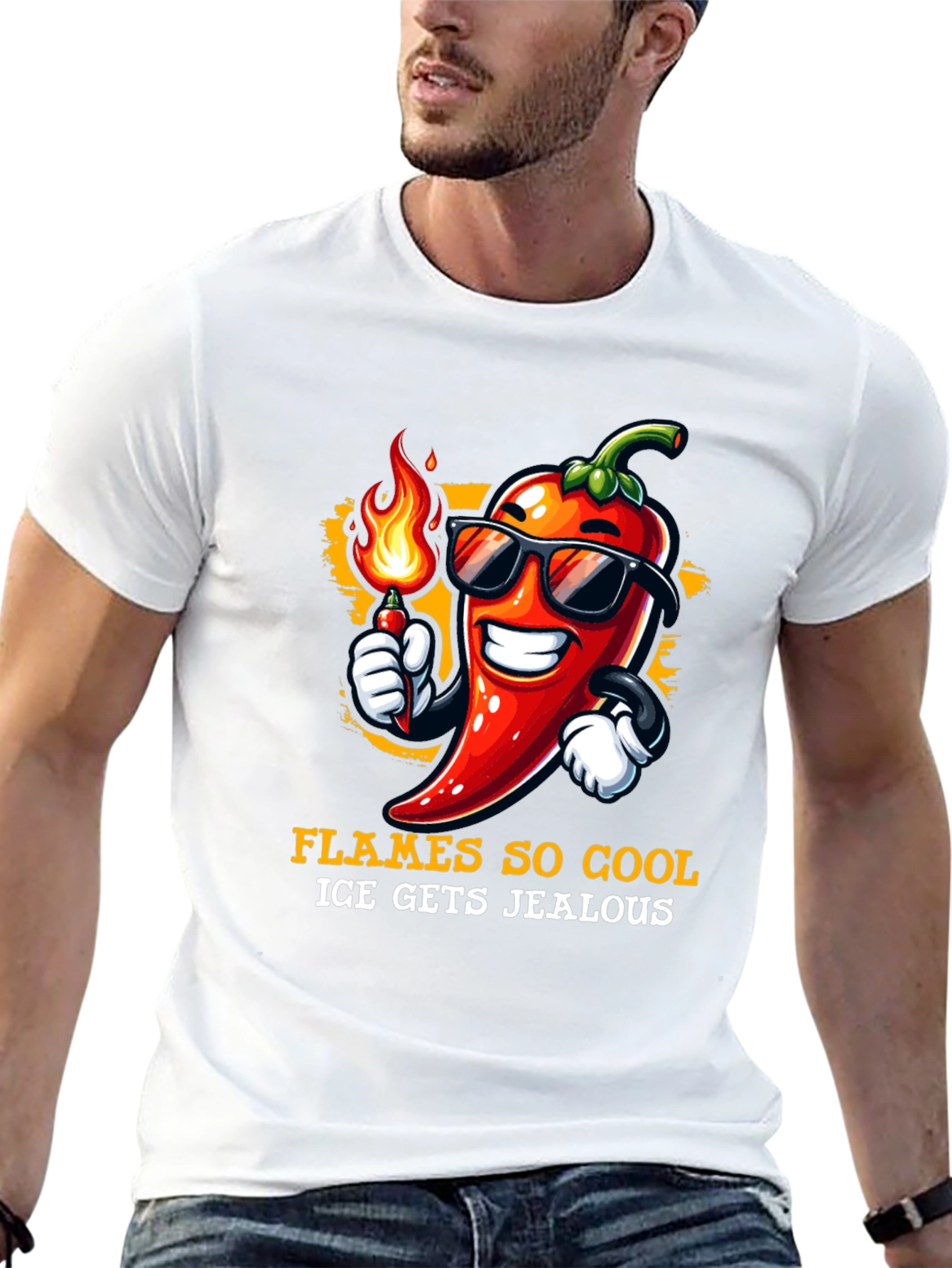 Cool Flames Pepper T-Shirt