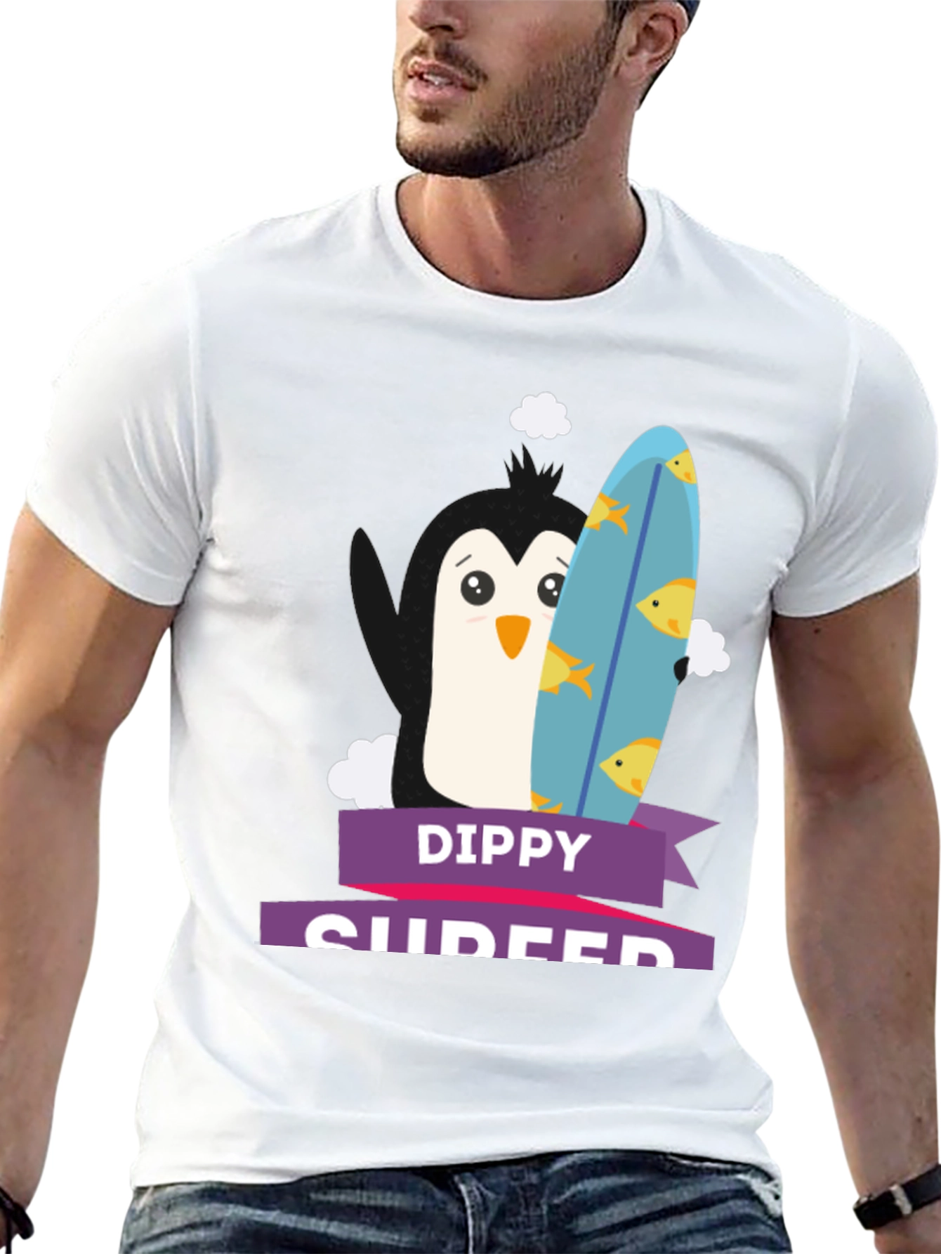 Dippy Surfer Graphic Tee