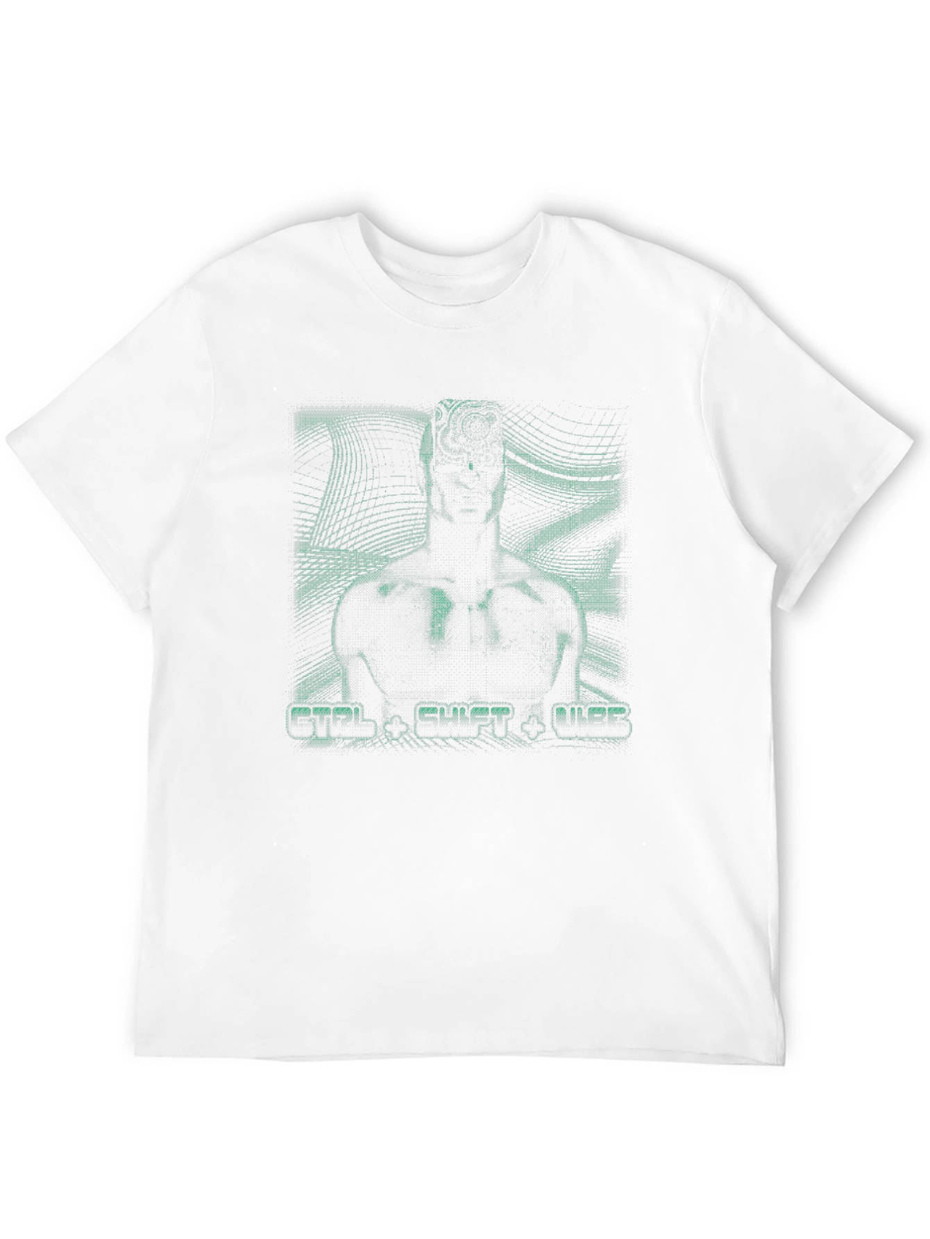 CTRL CULT WEB Graphic T-Shirt - Black