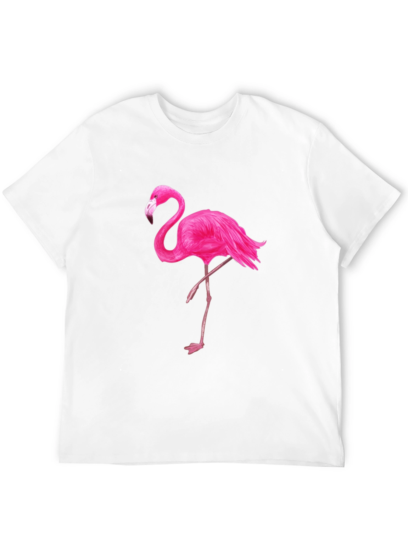 Black Flamingo Graphic Tee - Mens Fashion