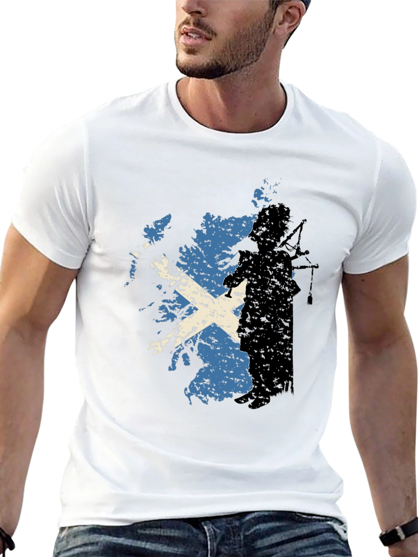 Scottish Pride Black T-Shirt