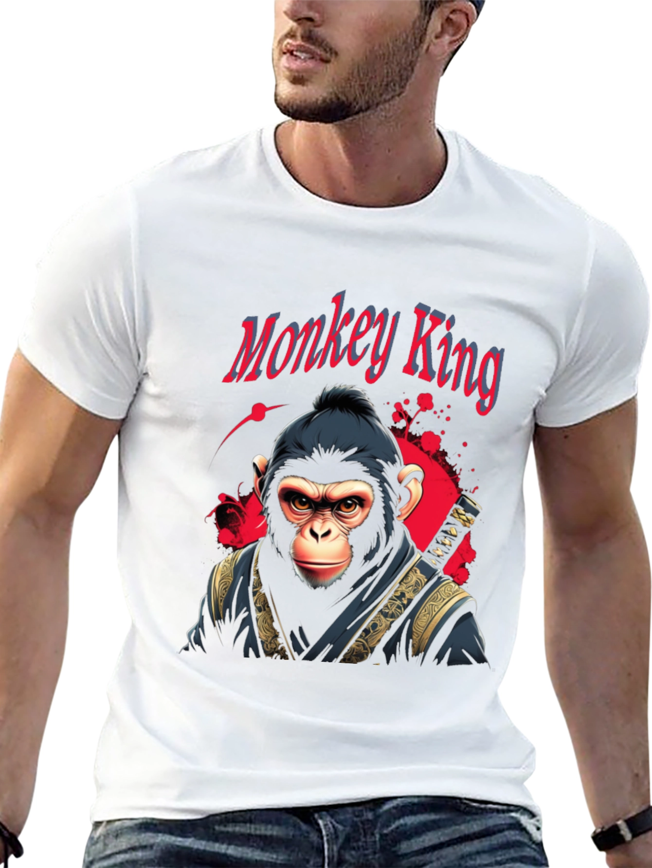 Monkey King Ninja Graphic Tee