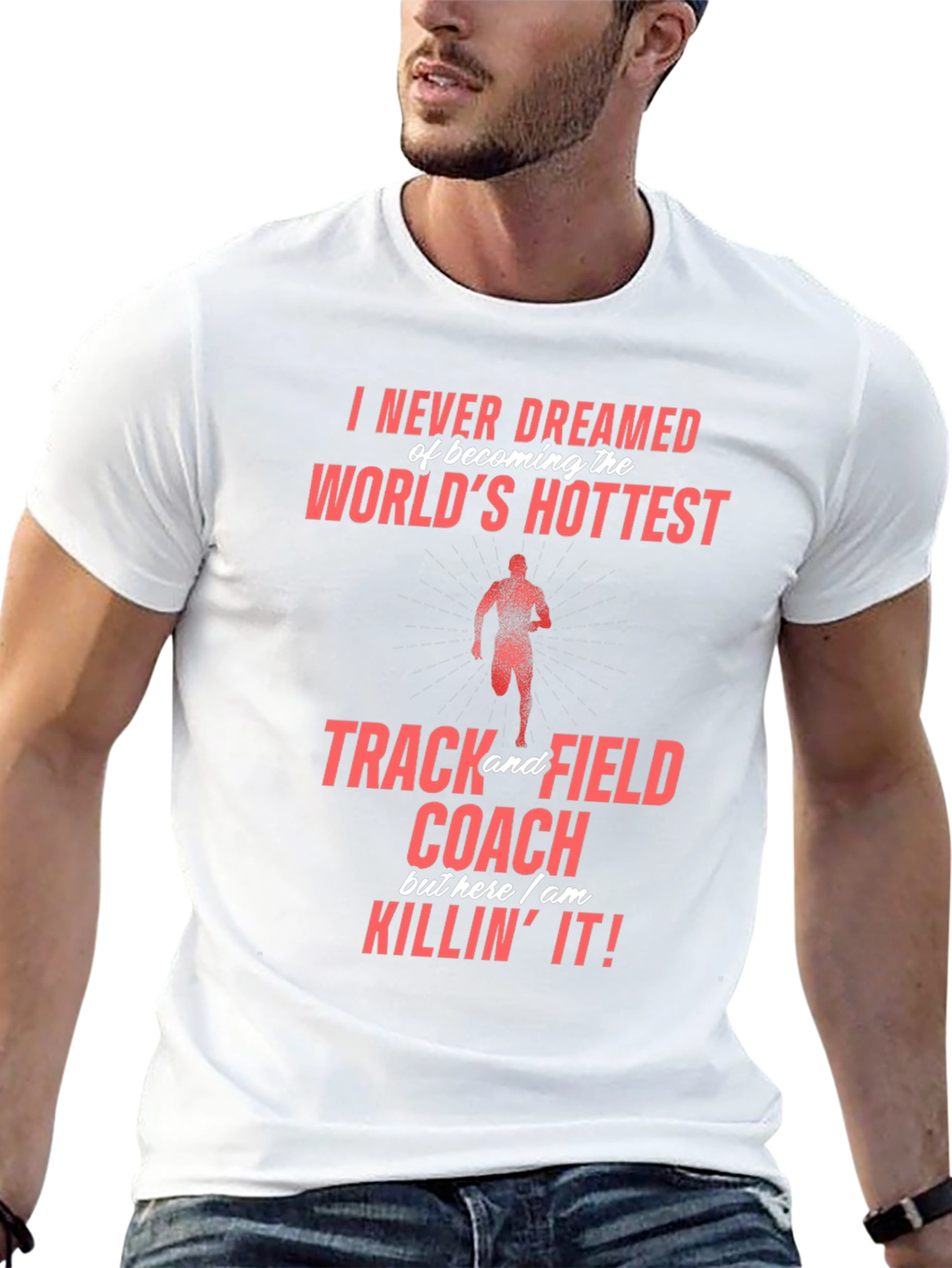 Worlds Hottest Track & Field Coach Graphic Tee