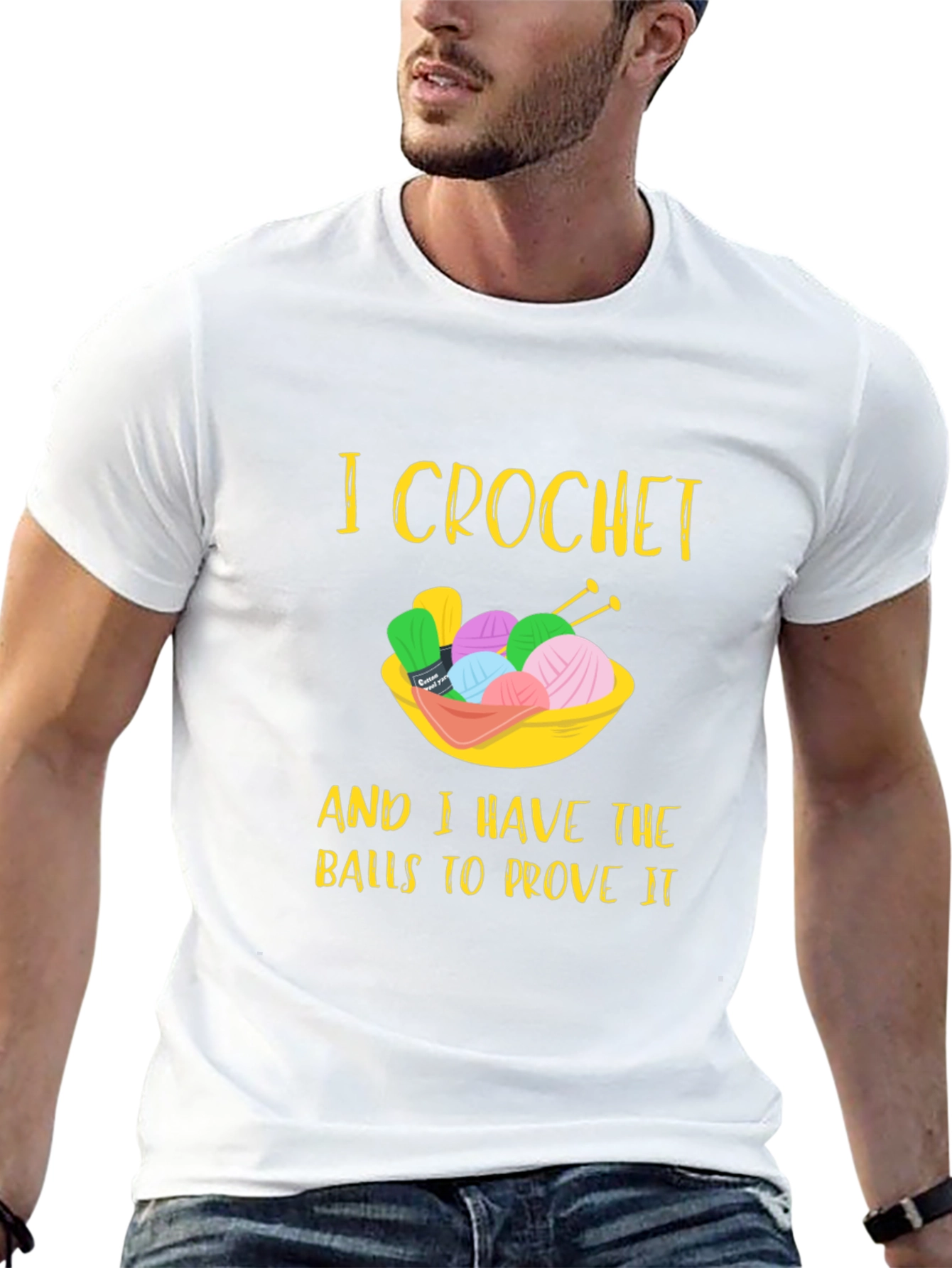 I Crochet T-Shirt - Yarn Balls Tee