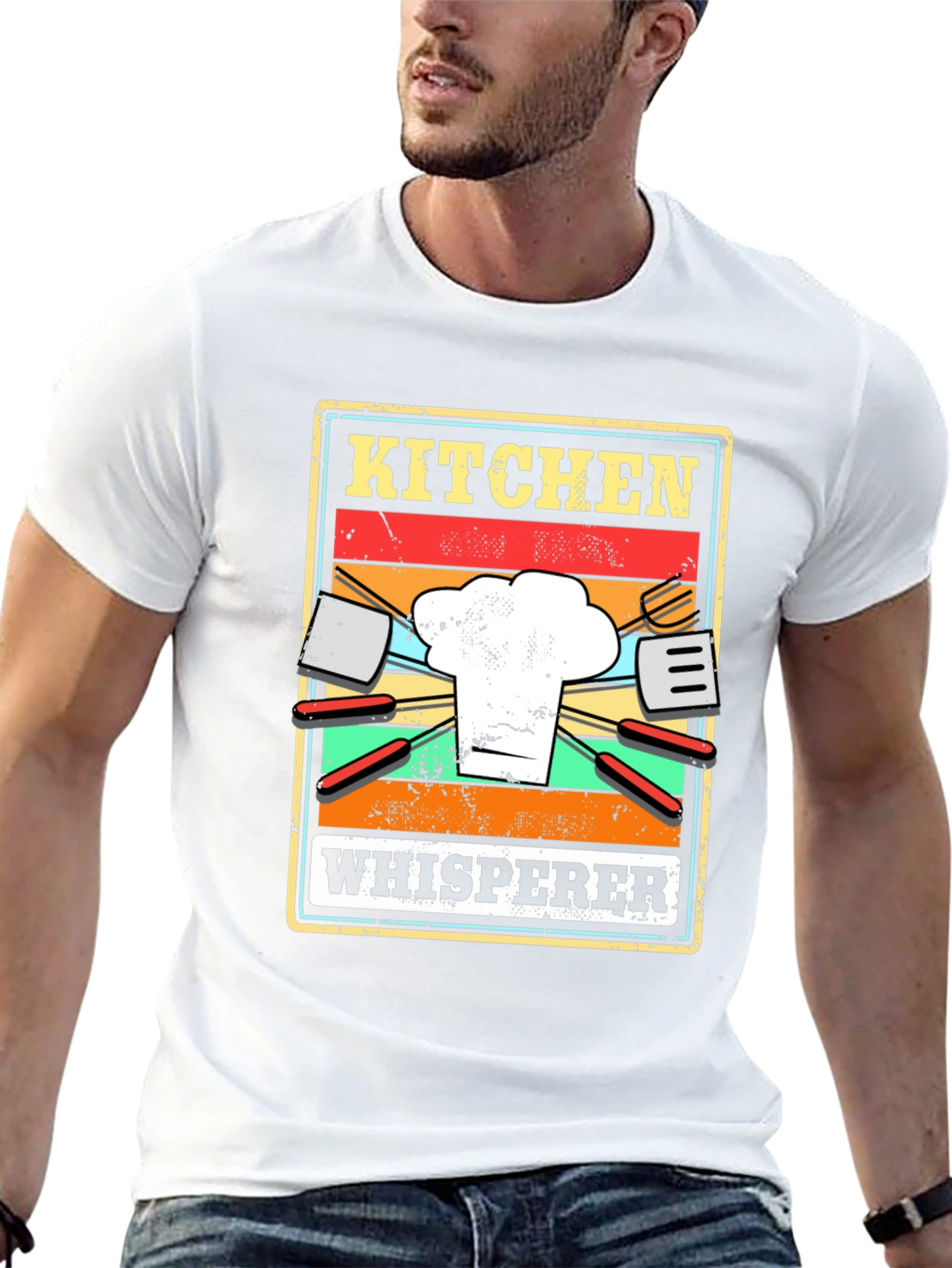 Kitchen Whisperer Graphic T-Shirt - Chef Cook Gift