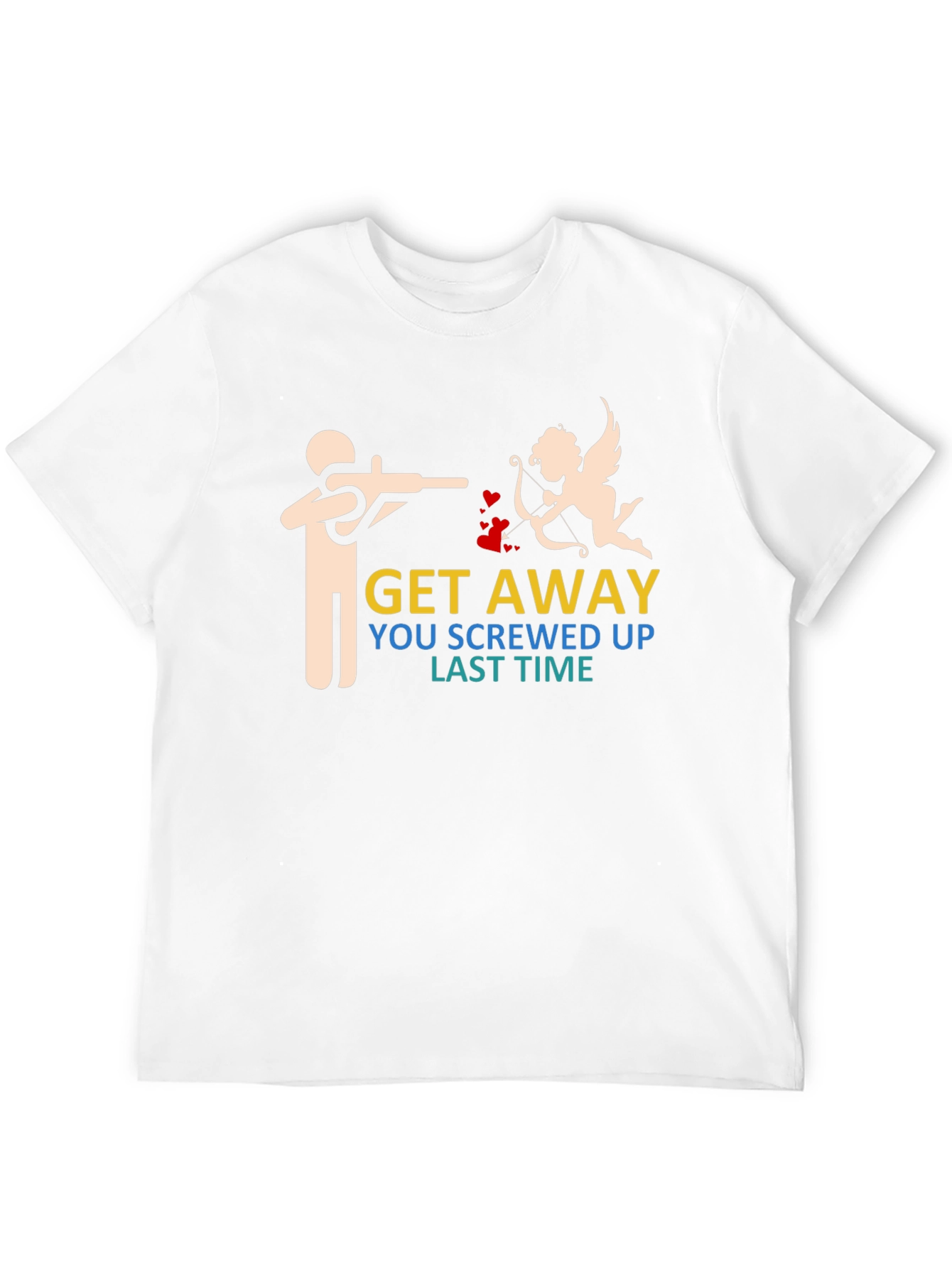 Anti-Valentines Day T-Shirt - Get Away!