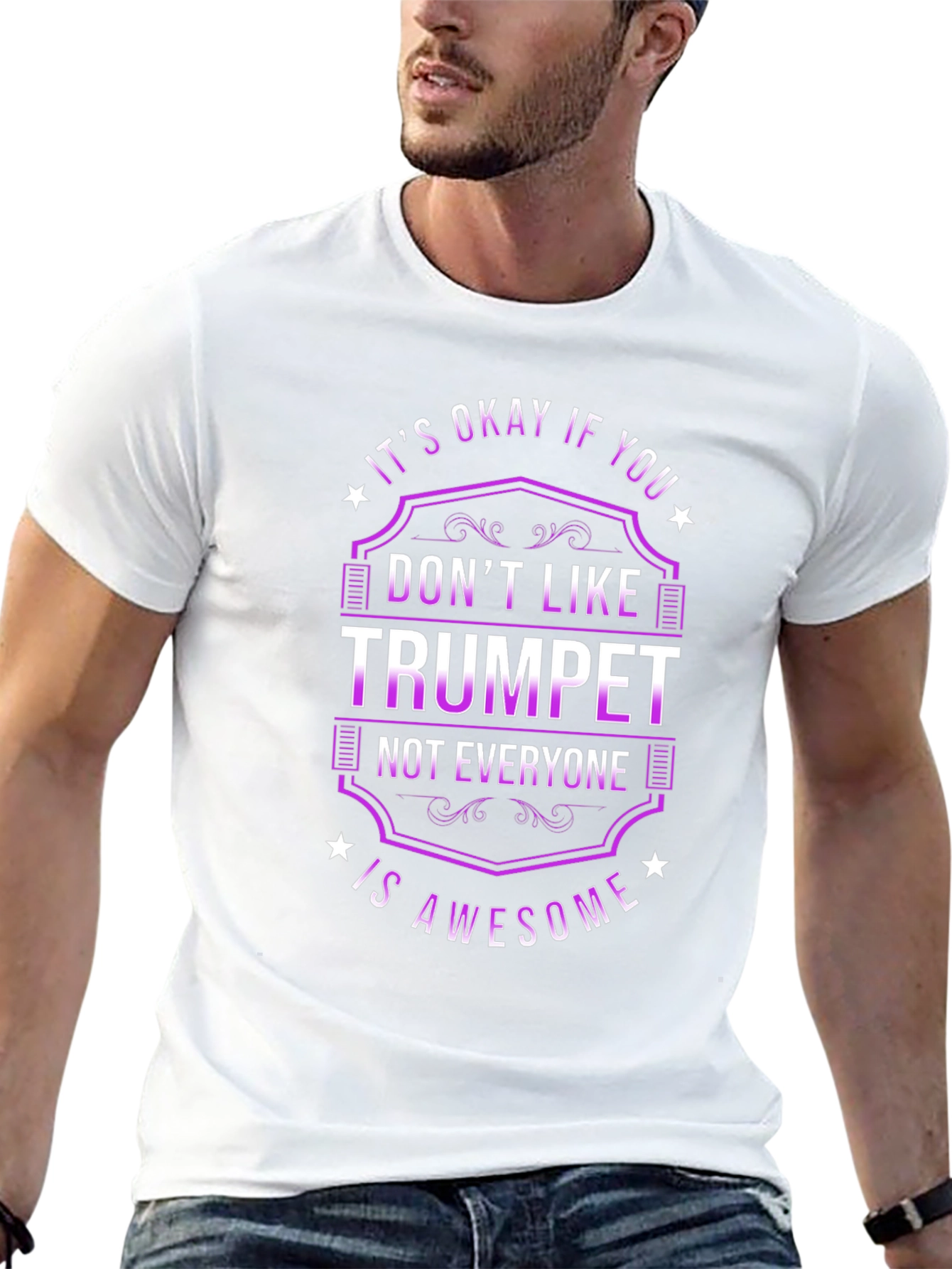 Trumpet Player Awesome Graphic T-Shirt