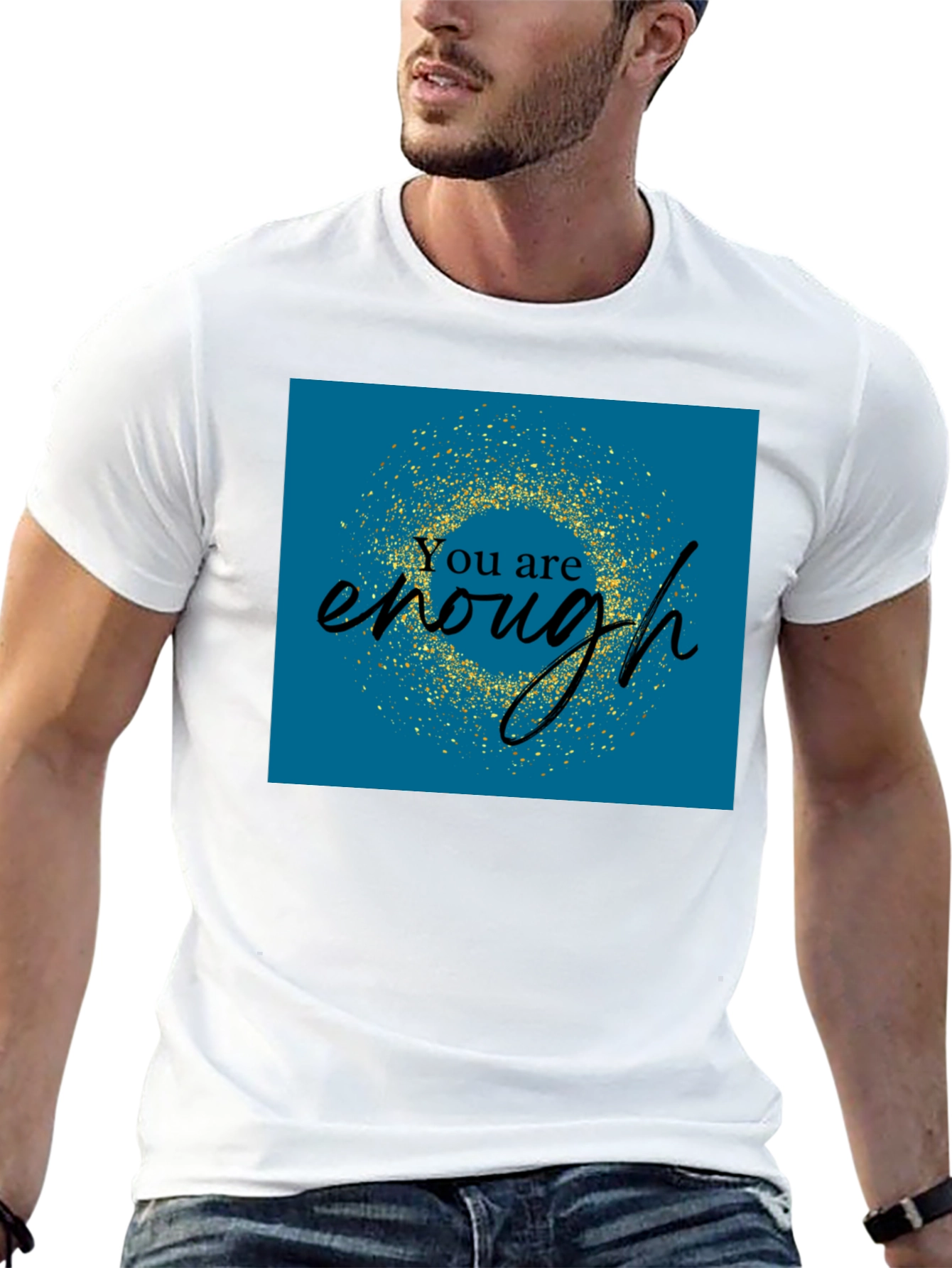 You Are Enough Graphic Tee - Positive Affirmation Shirt