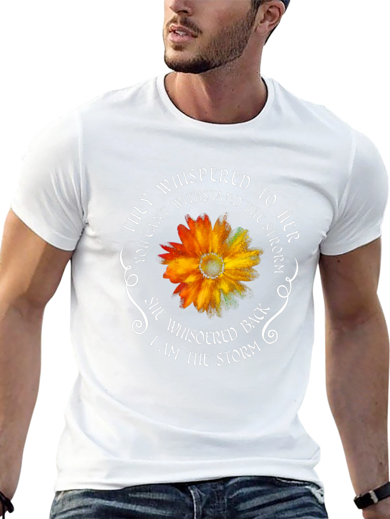 Empowered Womans T-Shirt: I Am The Storm
