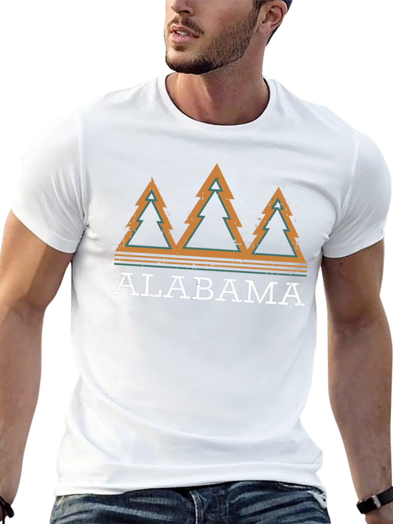 Alabama Forest Tree T-Shirt - Vacation Tee