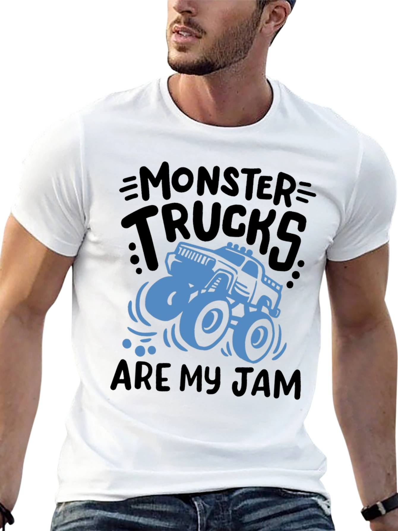 Monster Trucks Are My Jam - Graphic T-Shirt