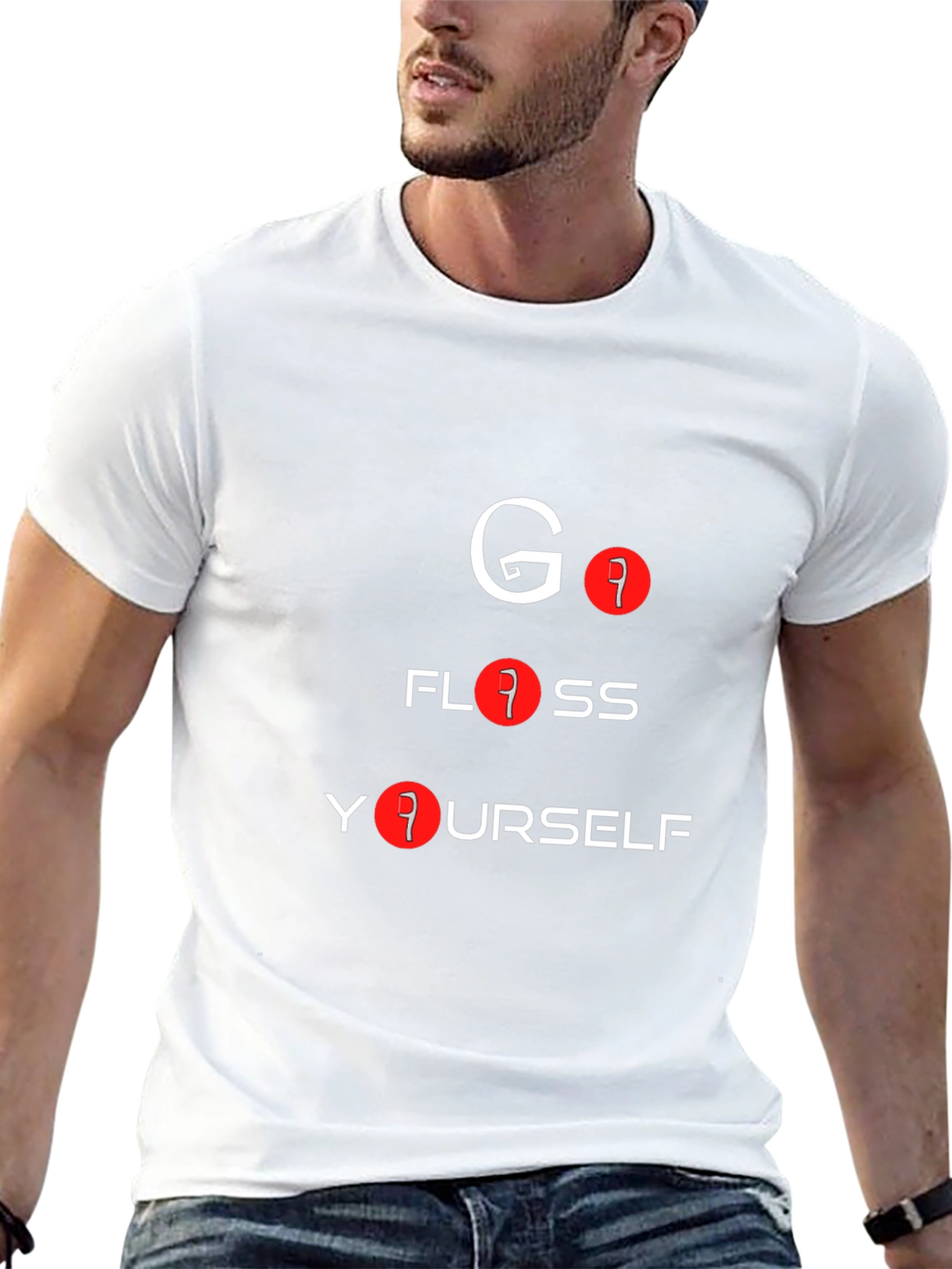 Go Floss Yourself Graphic T-Shirt