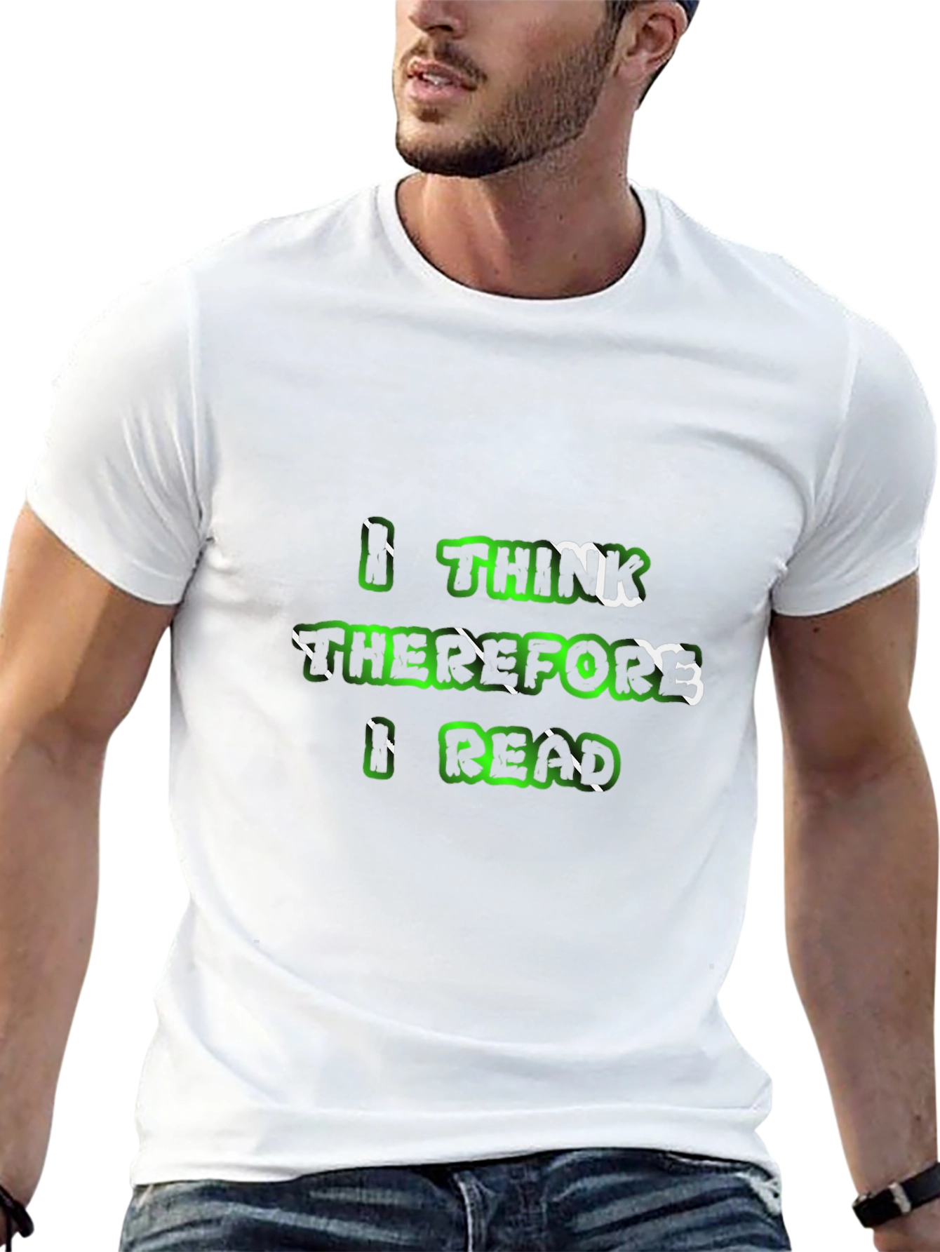 I Think Therefore I Read Graphic Tee