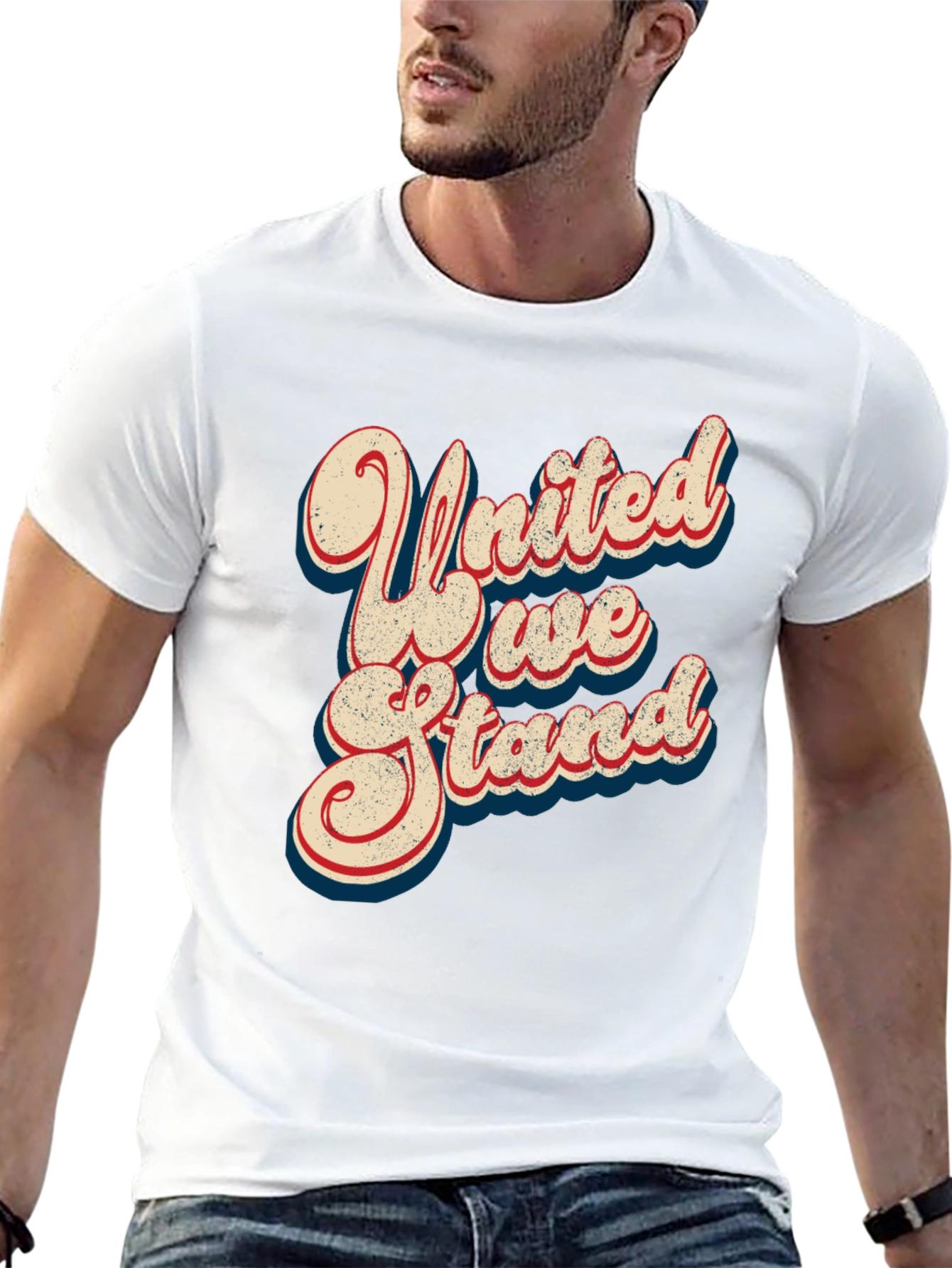 United We Stand Graphic Tee - Patriotic Shirt