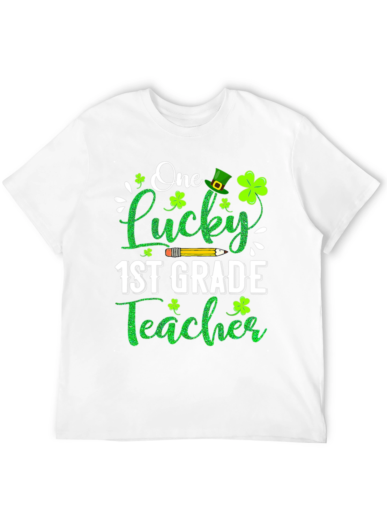 Lucky 1st Grade Teacher St. Patricks Day T-Shirt