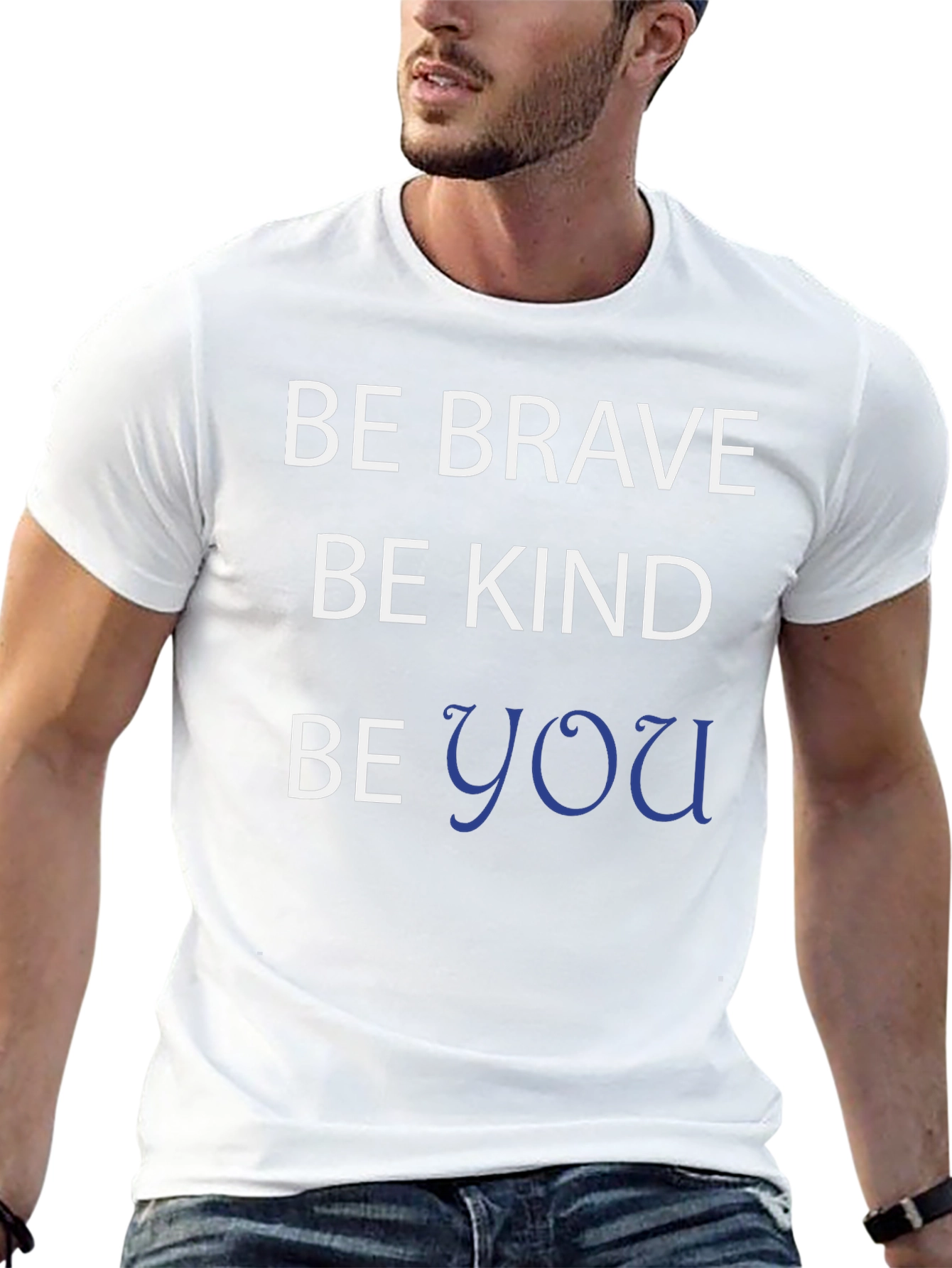 Be Brave Be Kind Be You Black T-Shirt