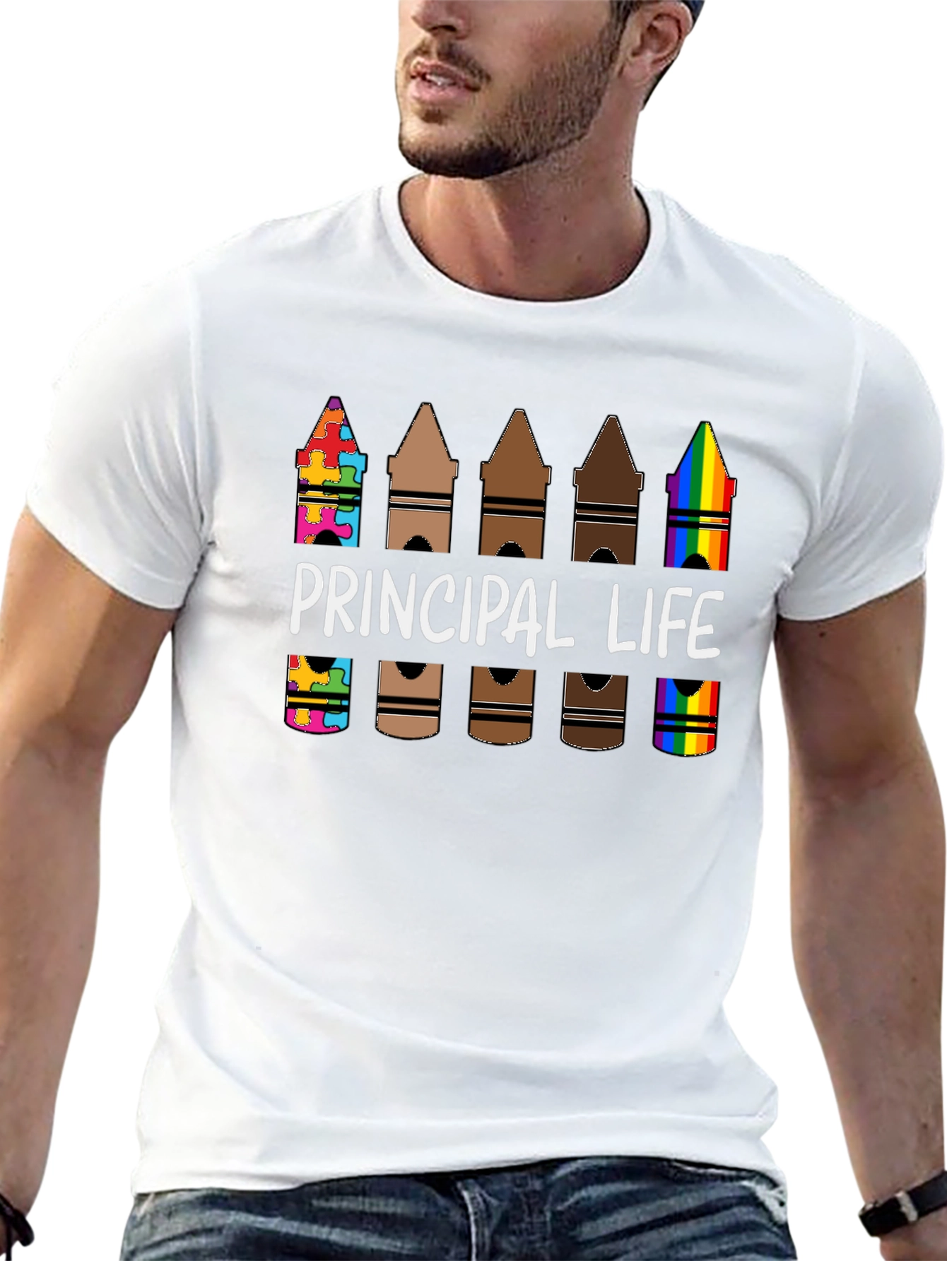 Principal Life Crayon T-Shirt