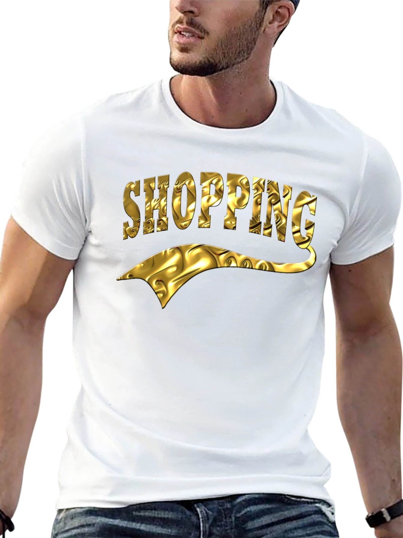 Golden Shopping Tee