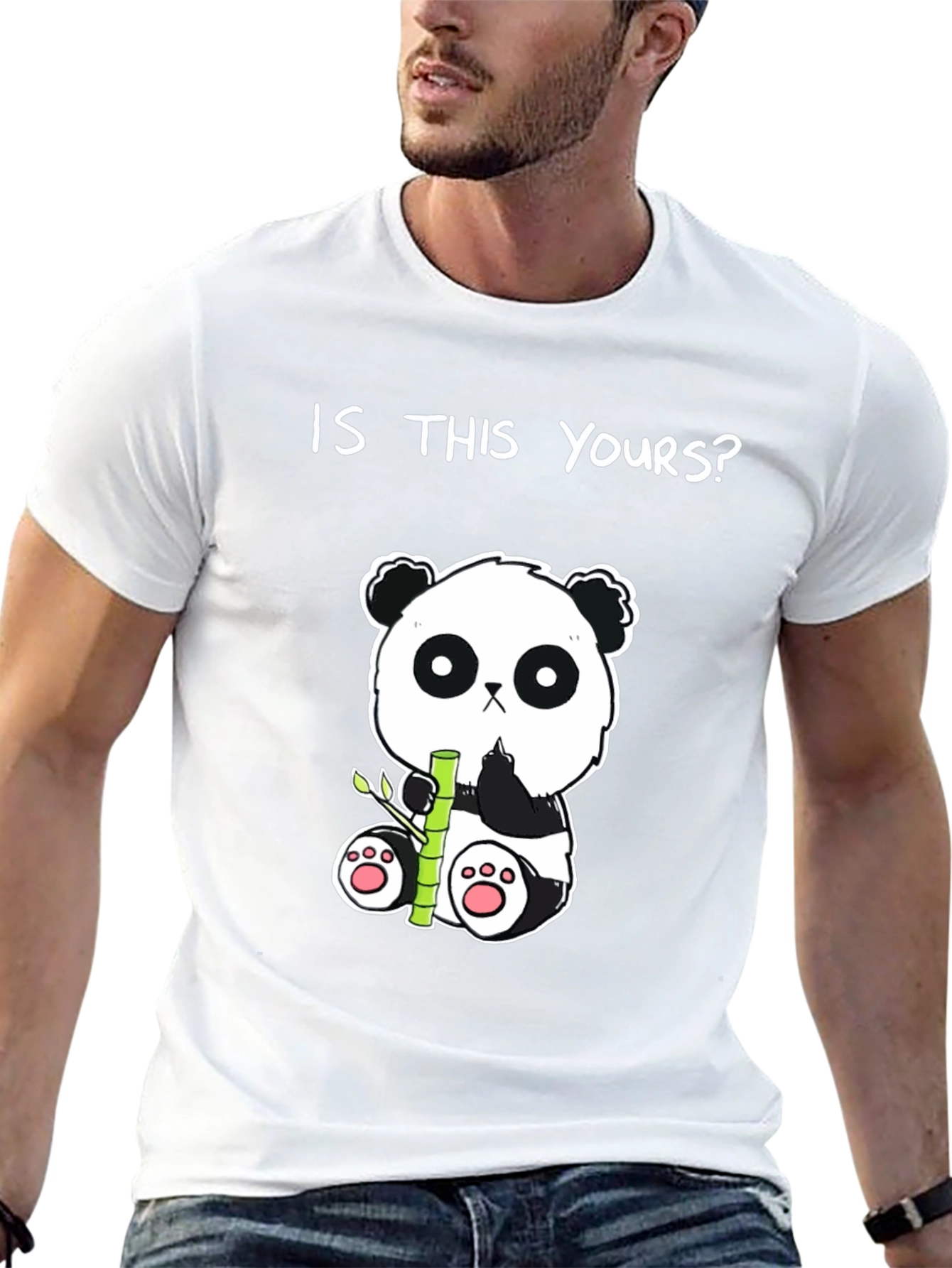 Cute Panda Bear T-Shirt - Is This Yours?