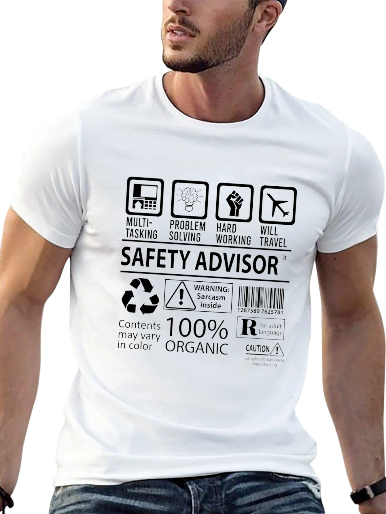Safety Advisor 100% Organic T-Shirt