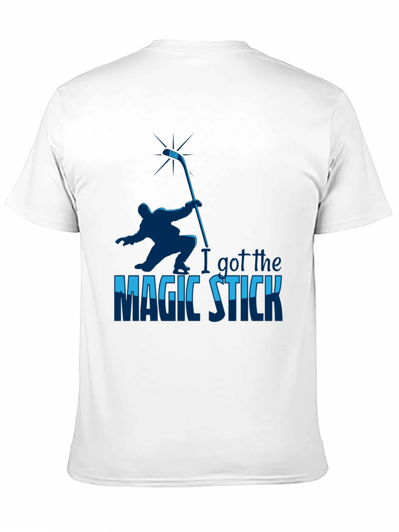 I Got the Magic Stick Hockey Graphic Tee