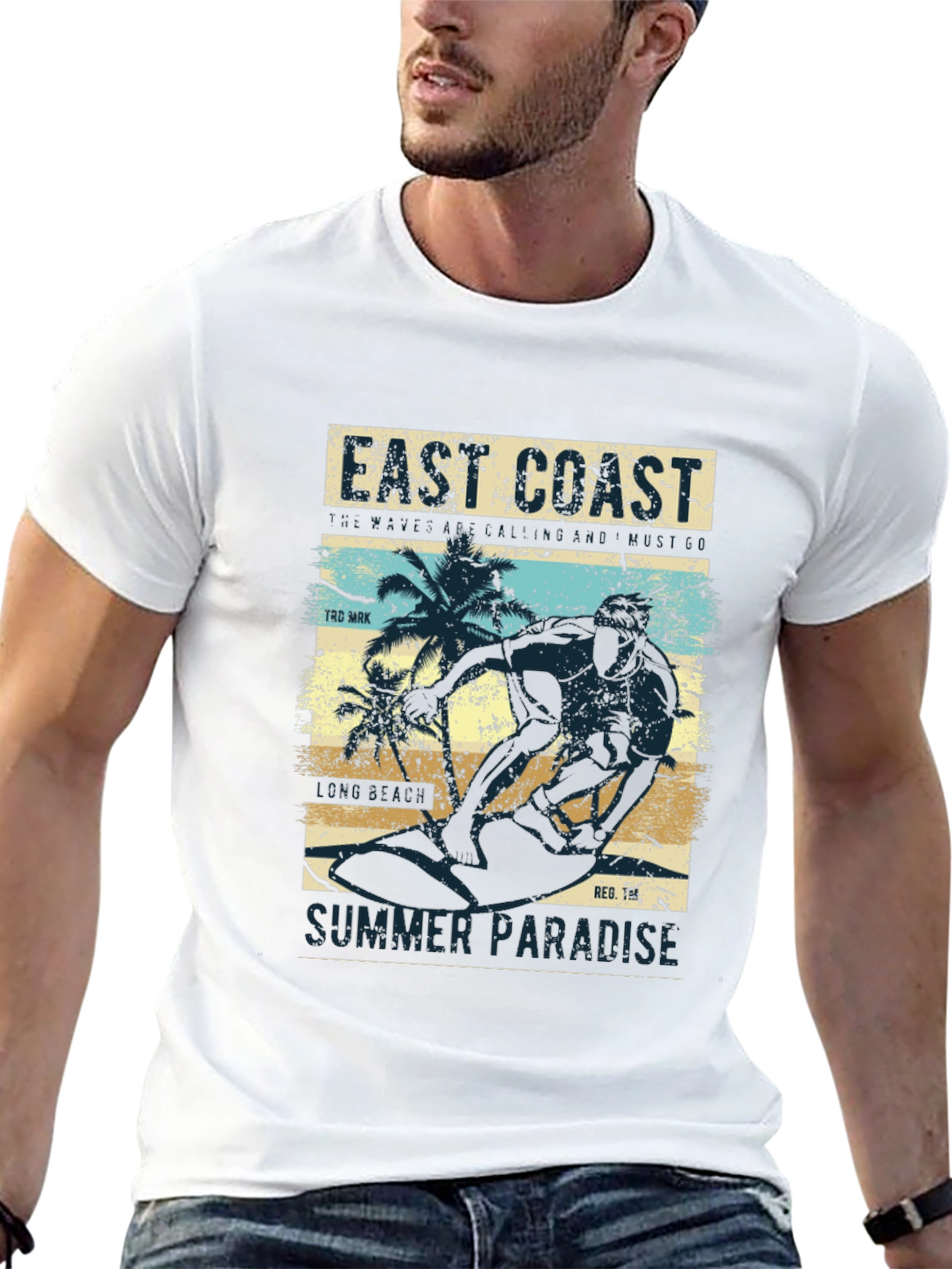 East Coast Summer Paradise Graphic Tee